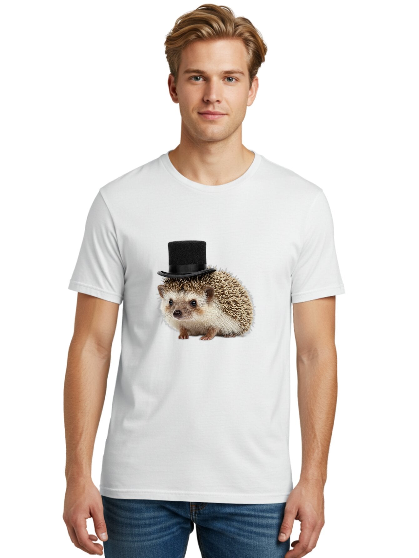 Hedgehog-In-Top-Hat Men'S Graphic Tee, 100% Cotton, Comfortable Casual Summer Wear, Machine Washable, Vintage Camera, Old Camera, Antique Camera, Black Camera, Classic Photography, Photography Equipment, Nostalgic Device, Film Camera, Baq932 18