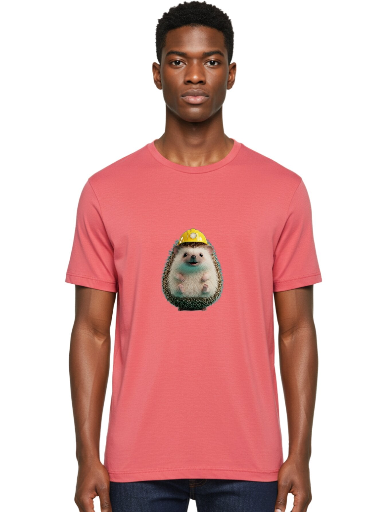 Hedgehog-In-Yellow-Hardhat Men'S Graphic Tee, 100% Cotton, Comfortable Casual Summer Wear, Machine Washable, Vintage Camera, Old Camera, Antique Camera, Black Camera, Classic Photography, Photography Equipment, Nostalgic Device, Film Camera, Baq933 16