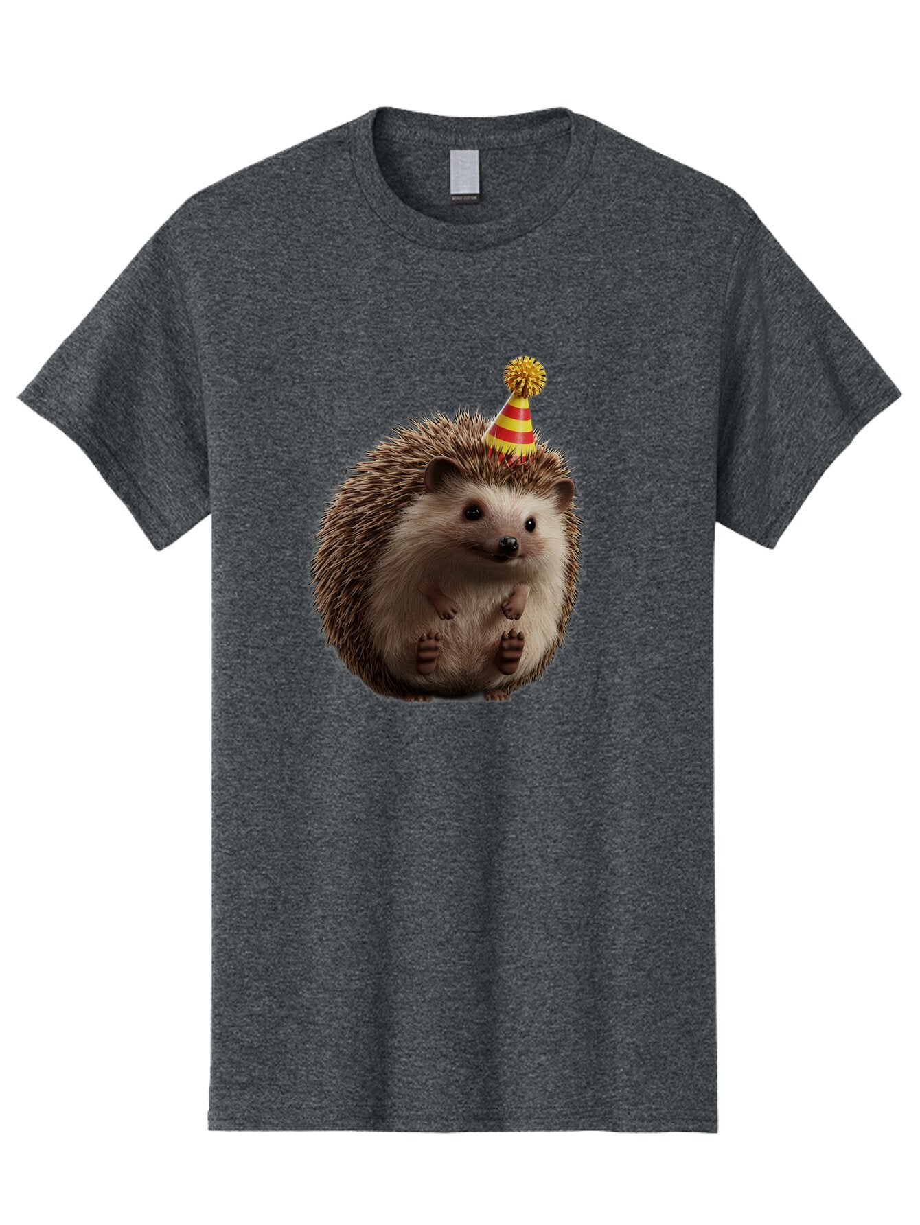 Hedgehog-Party-Hat Men'S Graphic Tee, 100% Cotton, Comfortable Casual Summer Wear, Machine Washable, Vintage Camera, Old Camera, Antique Camera, Black Camera, Classic Photography, Photography Equipment, Nostalgic Device, Film Camera, Baq935 9