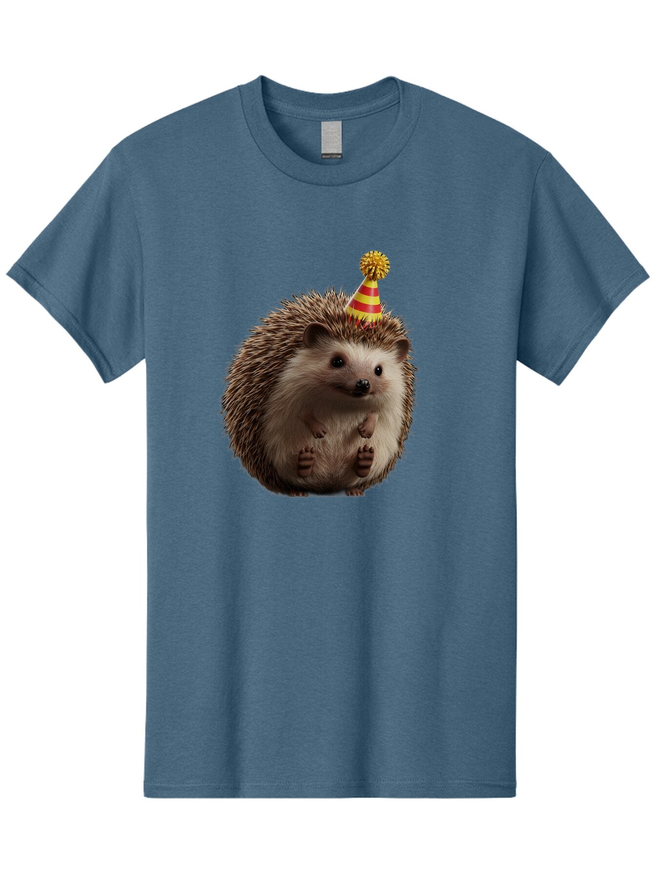 Hedgehog-Party-Hat Men'S Graphic Tee, 100% Cotton, Comfortable Casual Summer Wear, Machine Washable, Vintage Camera, Old Camera, Antique Camera, Black Camera, Classic Photography, Photography Equipment, Nostalgic Device, Film Camera, Baq935 7