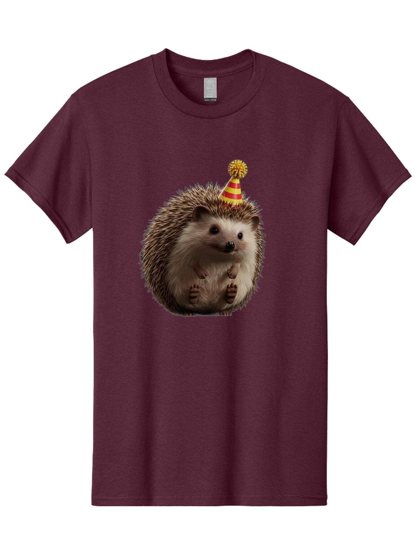 Hedgehog-Party-Hat Men'S Graphic Tee, 100% Cotton, Comfortable Casual Summer Wear, Machine Washable, Vintage Camera, Old Camera, Antique Camera, Black Camera, Classic Photography, Photography Equipment, Nostalgic Device, Film Camera, Baq935 14