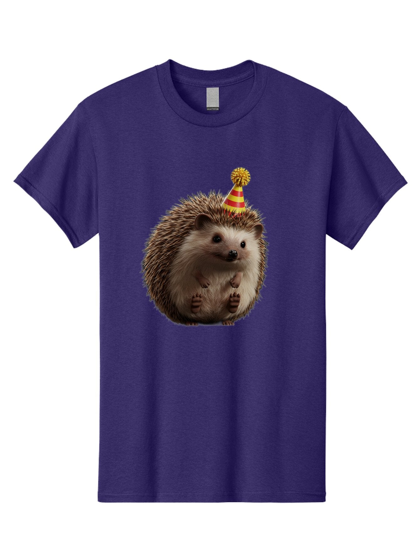 Hedgehog-Party-Hat Men'S Graphic Tee, 100% Cotton, Comfortable Casual Summer Wear, Machine Washable, Vintage Camera, Old Camera, Antique Camera, Black Camera, Classic Photography, Photography Equipment, Nostalgic Device, Film Camera, Baq935 3