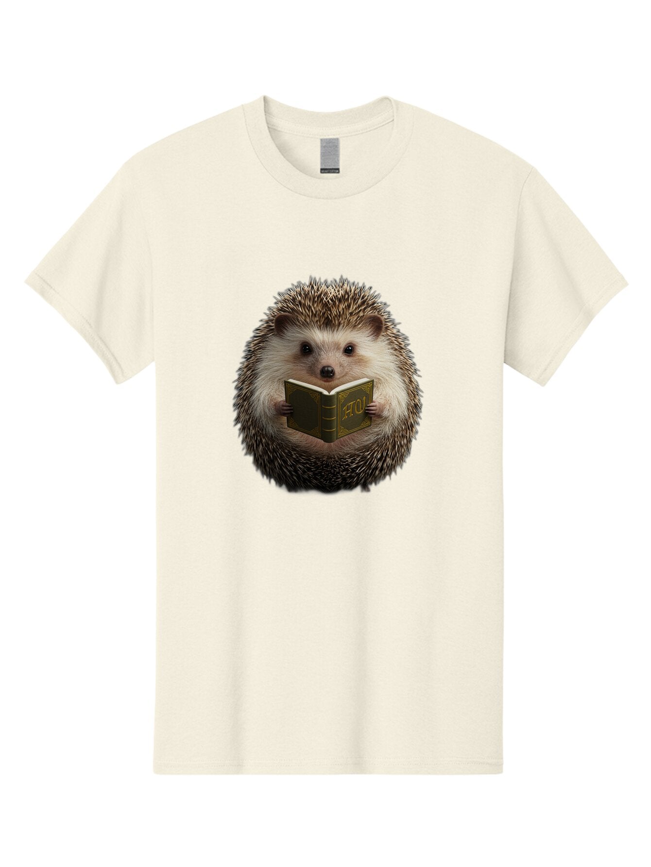 Hedgehog-Reading-3 Men'S Graphic Tee, 100% Cotton, Comfortable Casual Summer Wear, Machine Washable, Vintage Camera, Old Camera, Antique Camera, Black Camera, Classic Photography, Photography Equipment, Nostalgic Device, Film Camera, Baq938 1