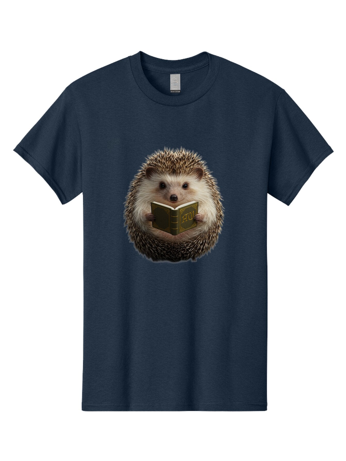 Hedgehog-Reading-3 Men'S Graphic Tee, 100% Cotton, Comfortable Casual Summer Wear, Machine Washable, Vintage Camera, Old Camera, Antique Camera, Black Camera, Classic Photography, Photography Equipment, Nostalgic Device, Film Camera, Baq938 11