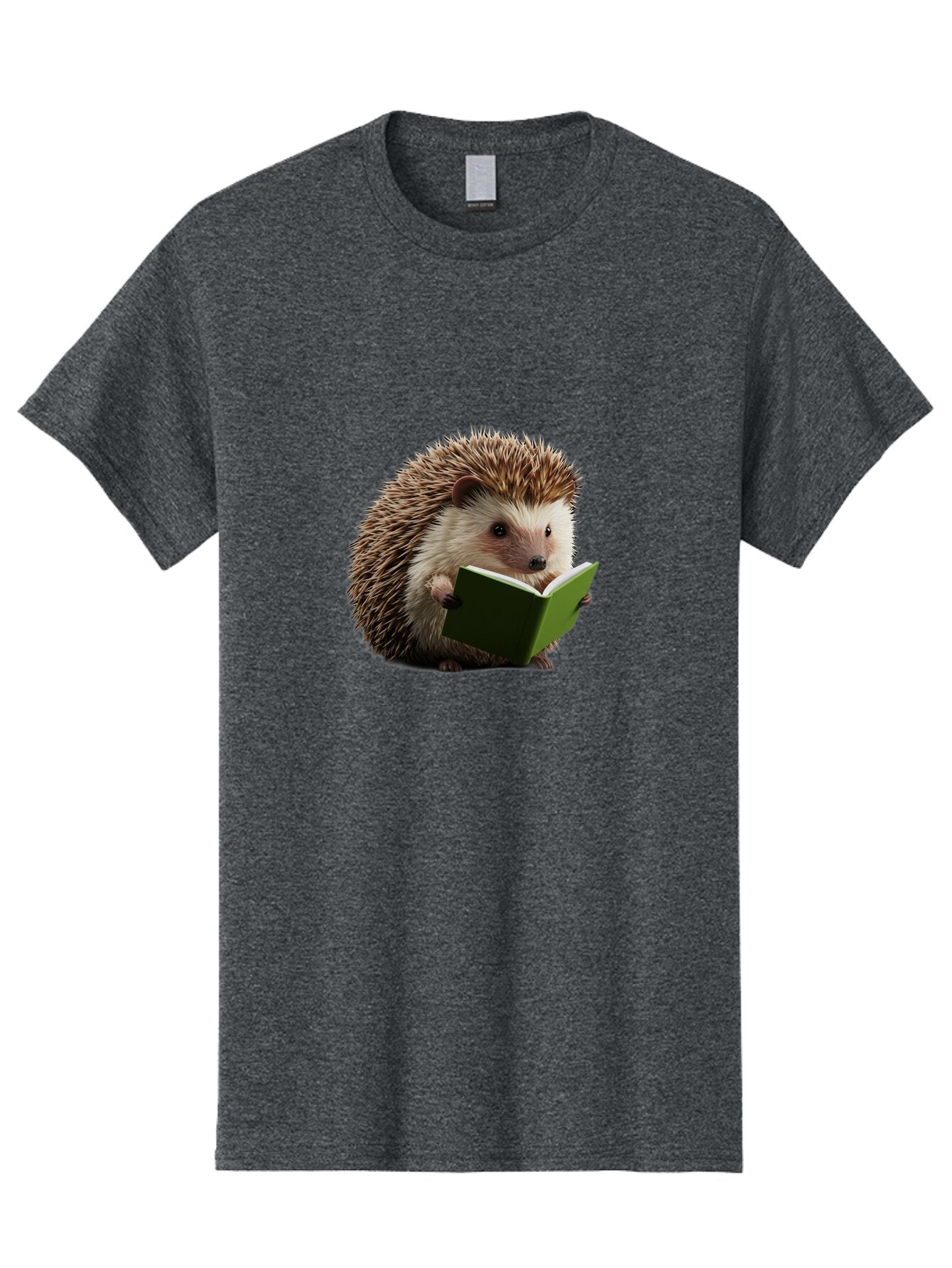 Hedgehog-Reading-4 Men'S Graphic Tee, 100% Cotton, Comfortable Casual Summer Wear, Machine Washable, Vintage Camera, Old Camera, Antique Camera, Black Camera, Classic Photography, Photography Equipment, Nostalgic Device, Film Camera, Baq939 9