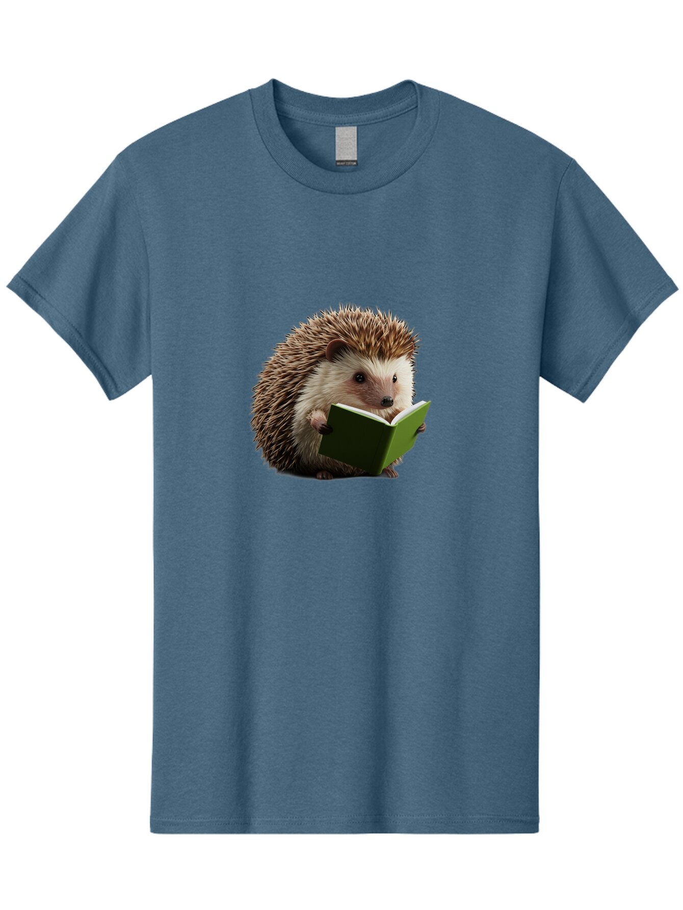Hedgehog-Reading-4 Men'S Graphic Tee, 100% Cotton, Comfortable Casual Summer Wear, Machine Washable, Vintage Camera, Old Camera, Antique Camera, Black Camera, Classic Photography, Photography Equipment, Nostalgic Device, Film Camera, Baq939 13