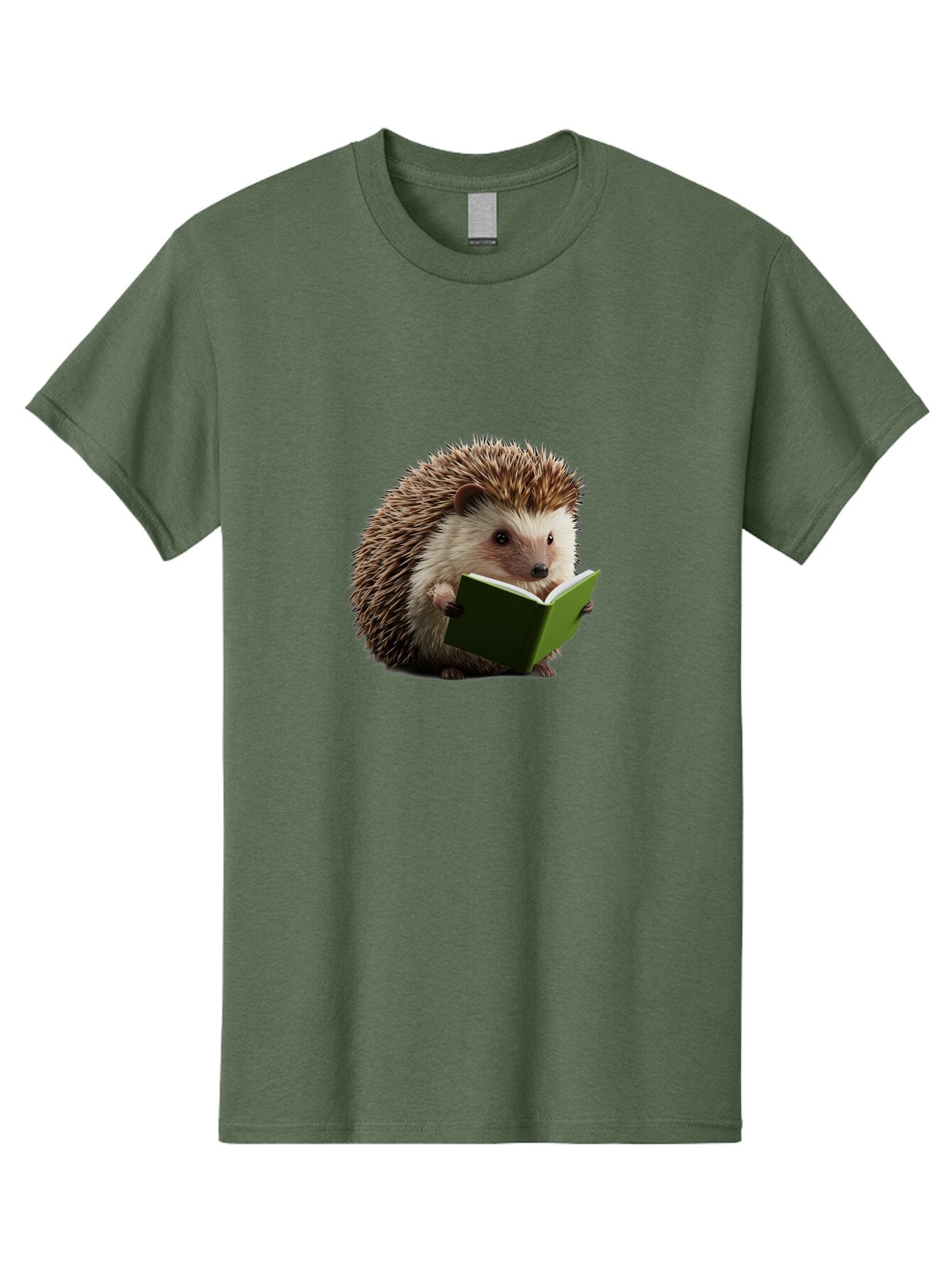 Hedgehog-Reading-4 Men'S Graphic Tee, 100% Cotton, Comfortable Casual Summer Wear, Machine Washable, Vintage Camera, Old Camera, Antique Camera, Black Camera, Classic Photography, Photography Equipment, Nostalgic Device, Film Camera, Baq939 11