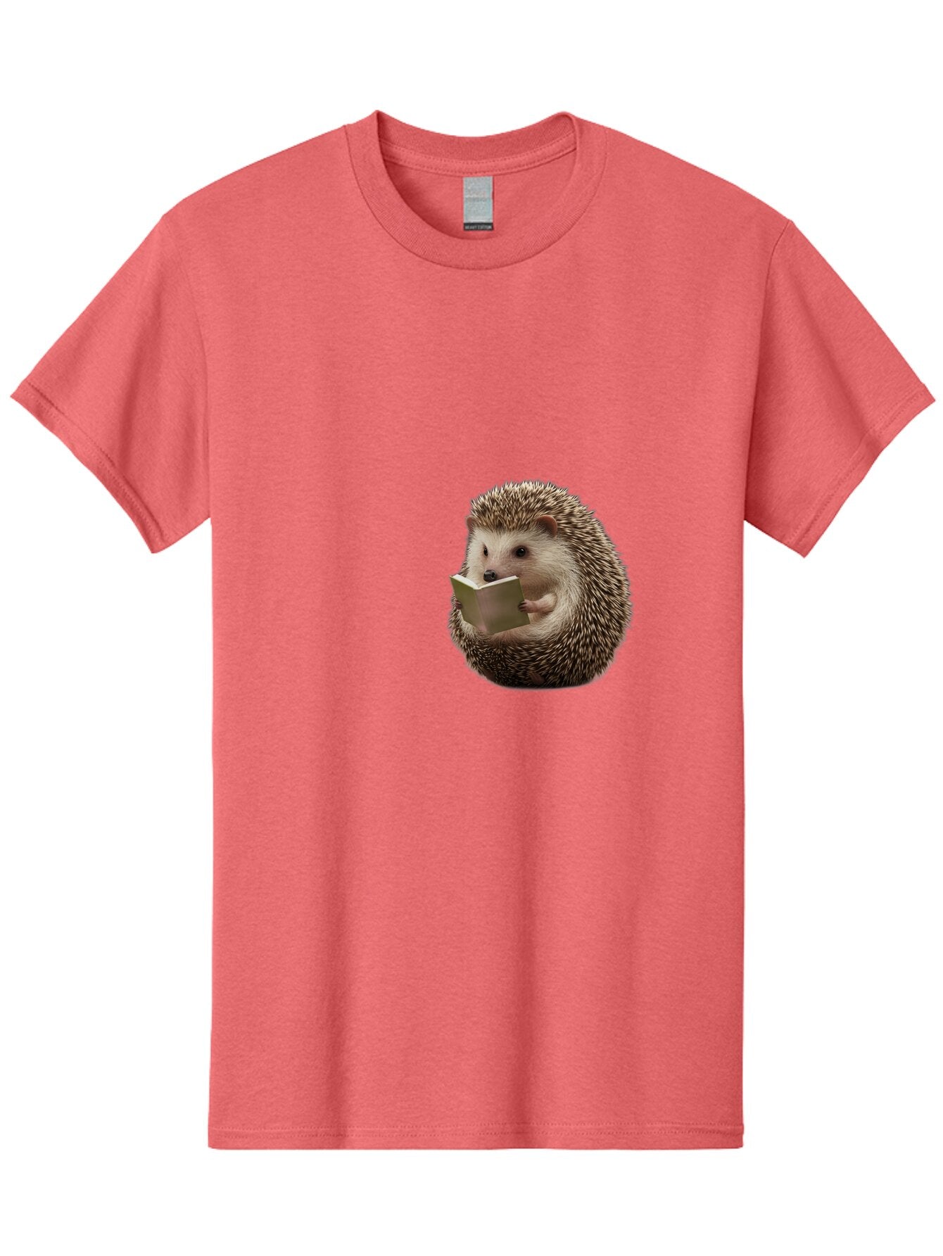 Hedgehog-Reading-6 Men'S Graphic Tee, 100% Cotton, Comfortable Casual Summer Wear, Machine Washable, Vintage Camera, Old Camera, Antique Camera, Black Camera, Classic Photography, Photography Equipment, Nostalgic Device, Film Camera, Baq941 7