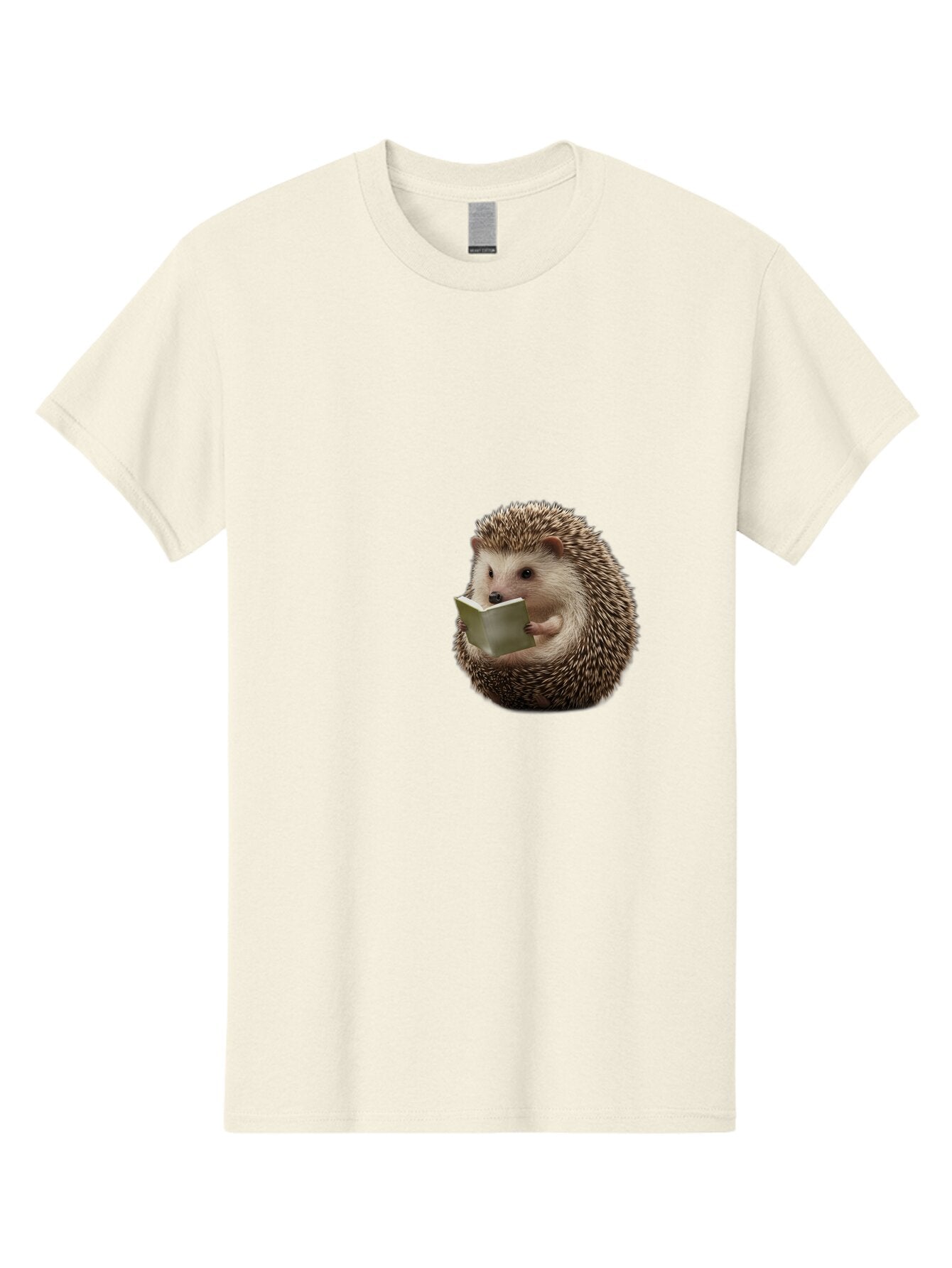 Hedgehog-Reading-6 Men'S Graphic Tee, 100% Cotton, Comfortable Casual Summer Wear, Machine Washable, Vintage Camera, Old Camera, Antique Camera, Black Camera, Classic Photography, Photography Equipment, Nostalgic Device, Film Camera, Baq941 12