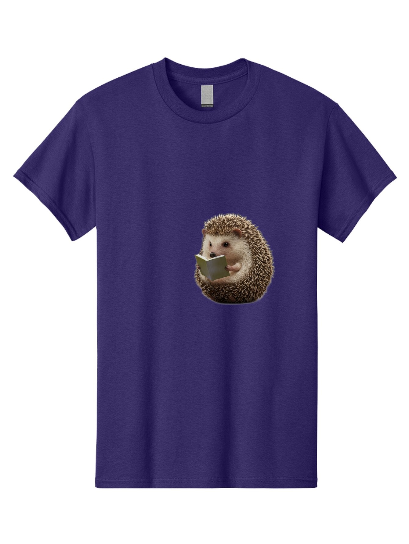 Hedgehog-Reading-6 Men'S Graphic Tee, 100% Cotton, Comfortable Casual Summer Wear, Machine Washable, Vintage Camera, Old Camera, Antique Camera, Black Camera, Classic Photography, Photography Equipment, Nostalgic Device, Film Camera, Baq941 8