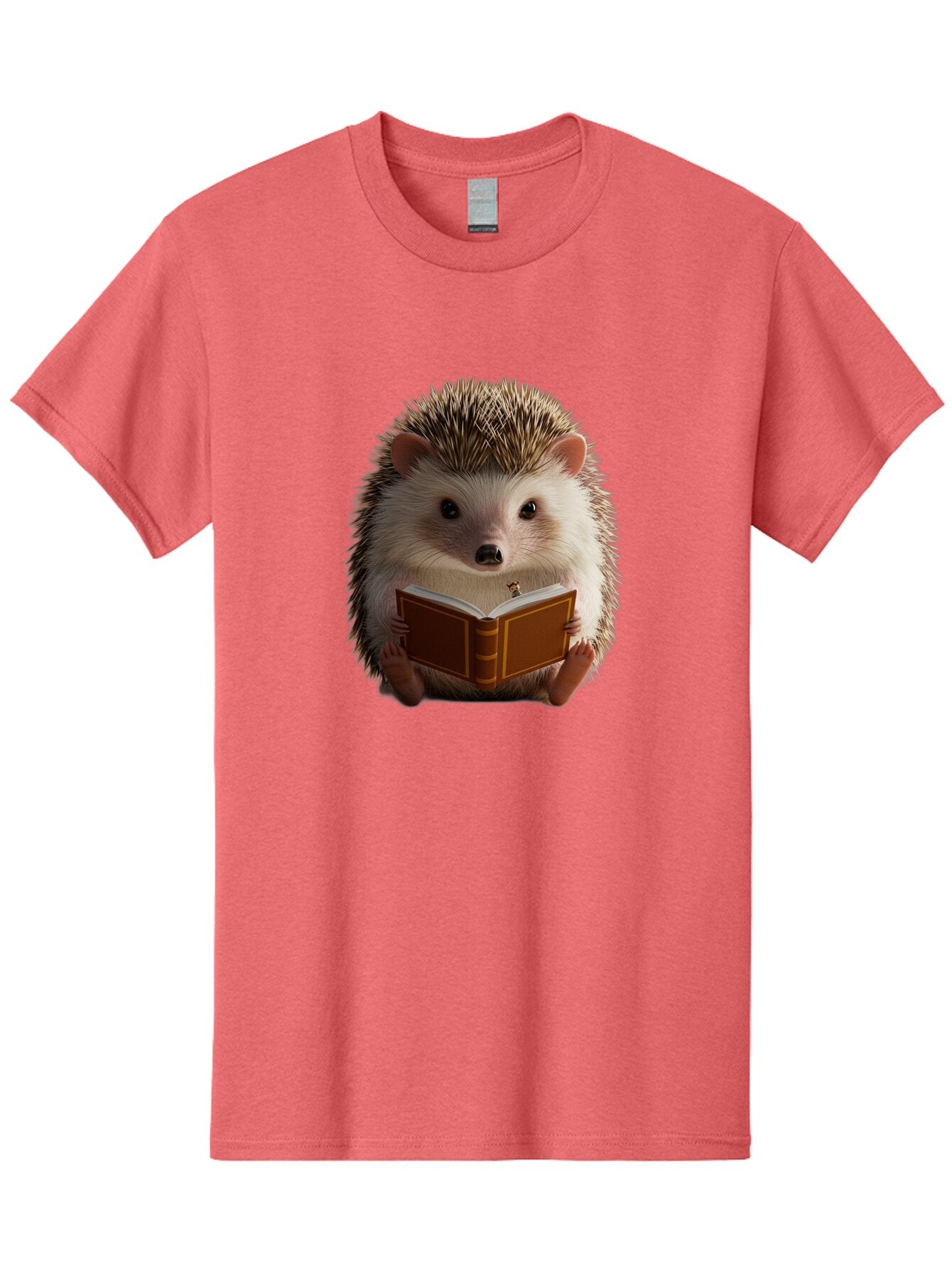 Hedgehog-Reading-8 Men'S Graphic Tee, 100% Cotton, Comfortable Casual Summer Wear, Machine Washable, Vintage Camera, Old Camera, Antique Camera, Black Camera, Classic Photography, Photography Equipment, Nostalgic Device, Film Camera, Baq943 14