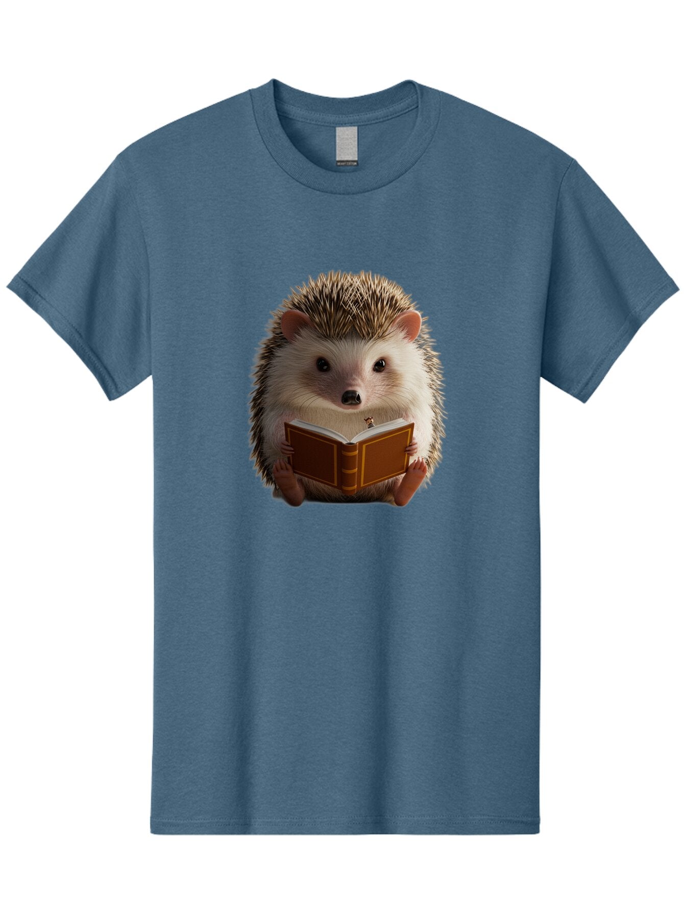 Hedgehog-Reading-8 Men'S Graphic Tee, 100% Cotton, Comfortable Casual Summer Wear, Machine Washable, Vintage Camera, Old Camera, Antique Camera, Black Camera, Classic Photography, Photography Equipment, Nostalgic Device, Film Camera, Baq943 12