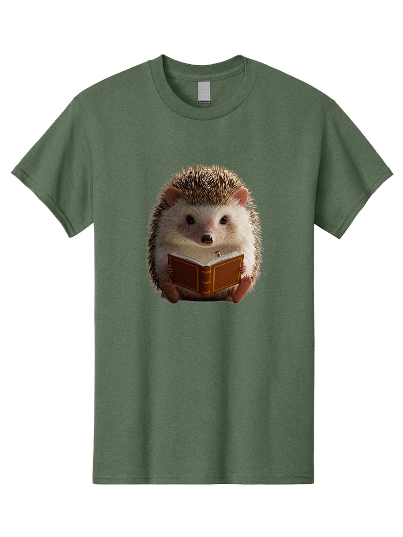 Hedgehog-Reading-8 Men'S Graphic Tee, 100% Cotton, Comfortable Casual Summer Wear, Machine Washable, Vintage Camera, Old Camera, Antique Camera, Black Camera, Classic Photography, Photography Equipment, Nostalgic Device, Film Camera, Baq943 2