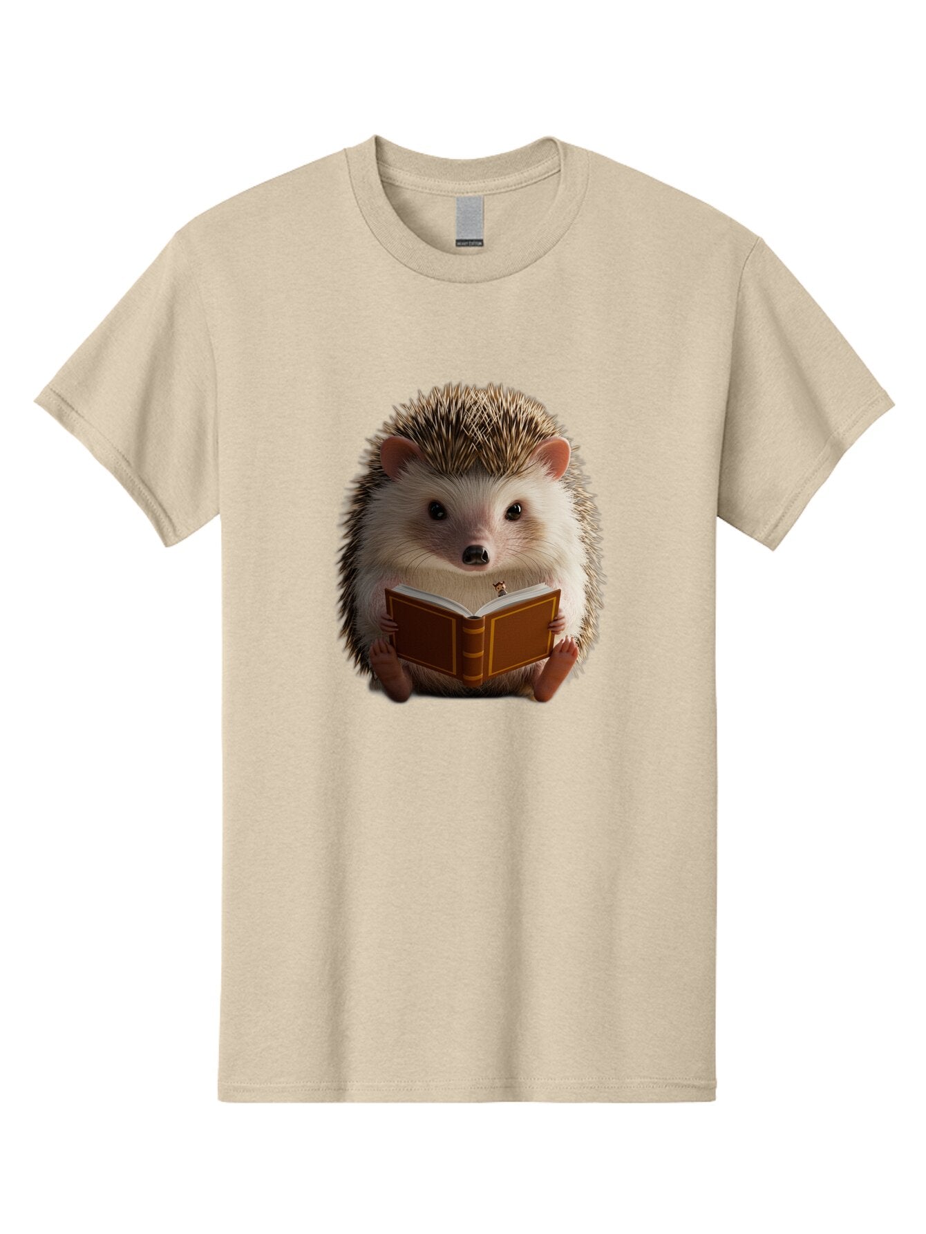 Hedgehog-Reading-8 Men'S Graphic Tee, 100% Cotton, Comfortable Casual Summer Wear, Machine Washable, Vintage Camera, Old Camera, Antique Camera, Black Camera, Classic Photography, Photography Equipment, Nostalgic Device, Film Camera, Baq943 15