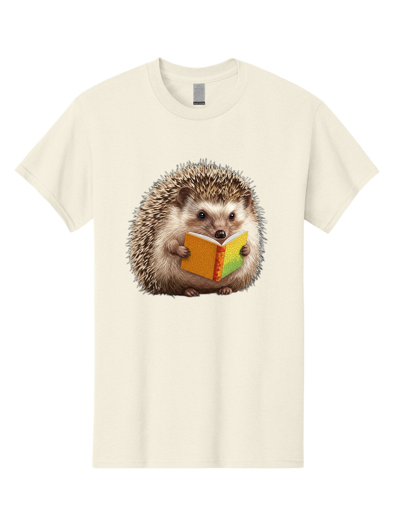 Hedgehog-Reading-Book Men'S Graphic Tee, 100% Cotton, Comfortable Casual Summer Wear, Machine Washable, Vintage Camera, Old Camera, Antique Camera, Black Camera, Classic Photography, Photography Equipment, Nostalgic Device, Film Camera, Baq947 7