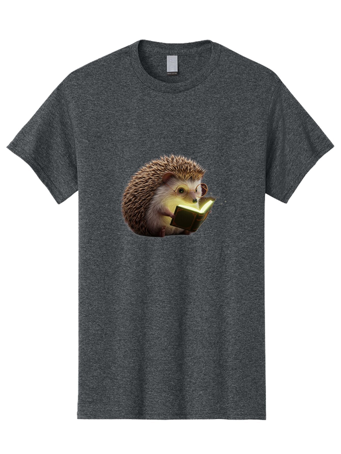 Hedgehog-Reading Men'S Graphic Tee, 100% Cotton, Comfortable Casual Summer Wear, Machine Washable, Vintage Camera, Old Camera, Antique Camera, Black Camera, Classic Photography, Photography Equipment, Nostalgic Device, Film Camera, Camera Art Baq948 8