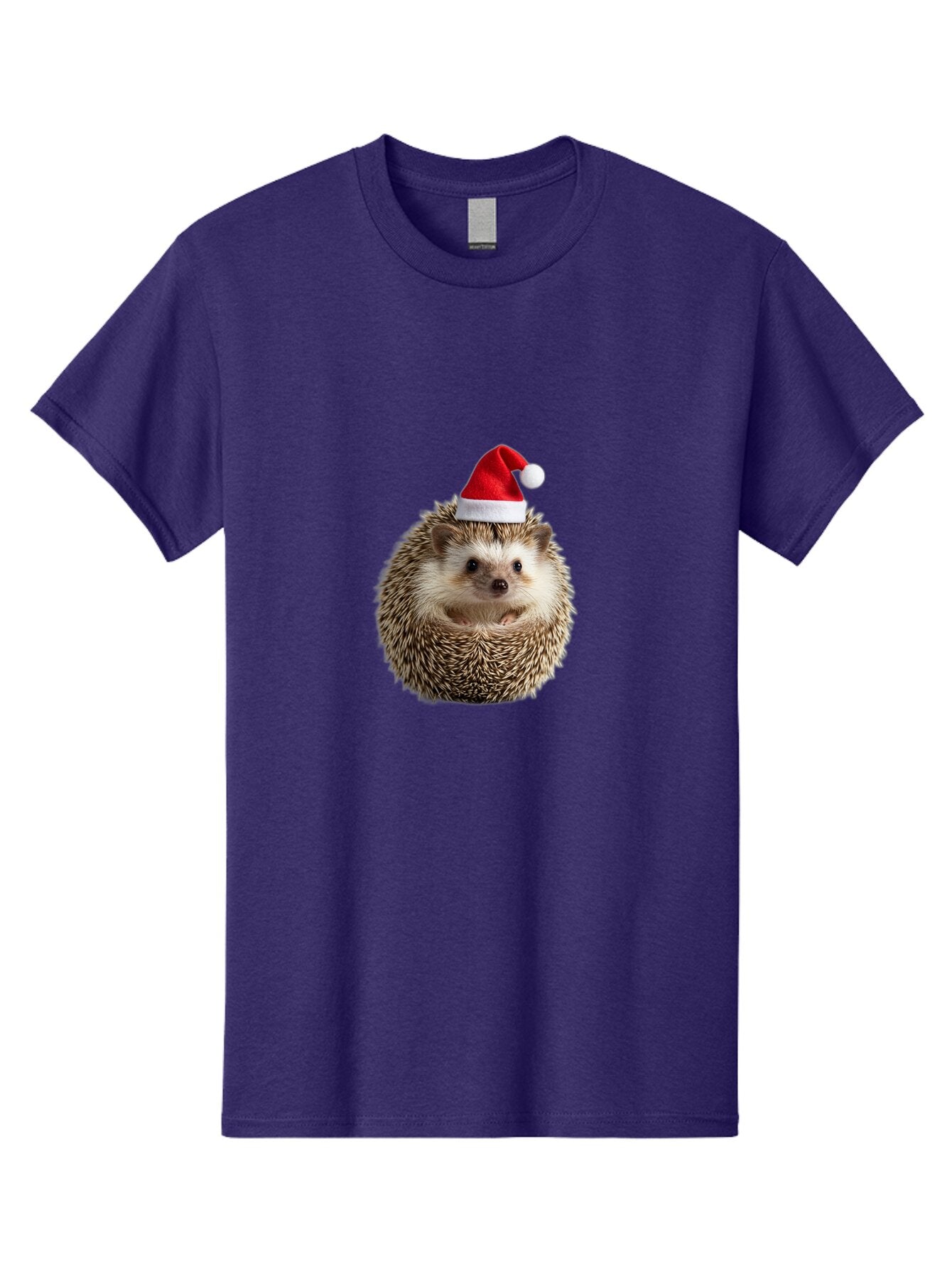 Hedgehog-Santa-Hat Men'S Graphic Tee, 100% Cotton, Comfortable Casual Summer Wear, Machine Washable, Vintage Camera, Old Camera, Antique Camera, Black Camera, Classic Photography, Photography Equipment, Nostalgic Device, Film Camera, Baq950 1