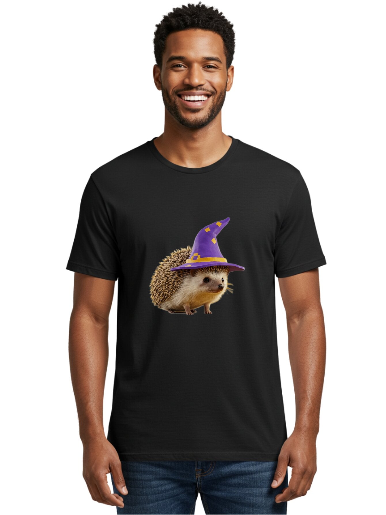Hedgehog-Witch-Hat Men'S Graphic Tee, 100% Cotton, Comfortable Casual Summer Wear, Machine Washable, Vintage Camera, Old Camera, Antique Camera, Black Camera, Classic Photography, Photography Equipment, Nostalgic Device, Film Camera, Baq952 29