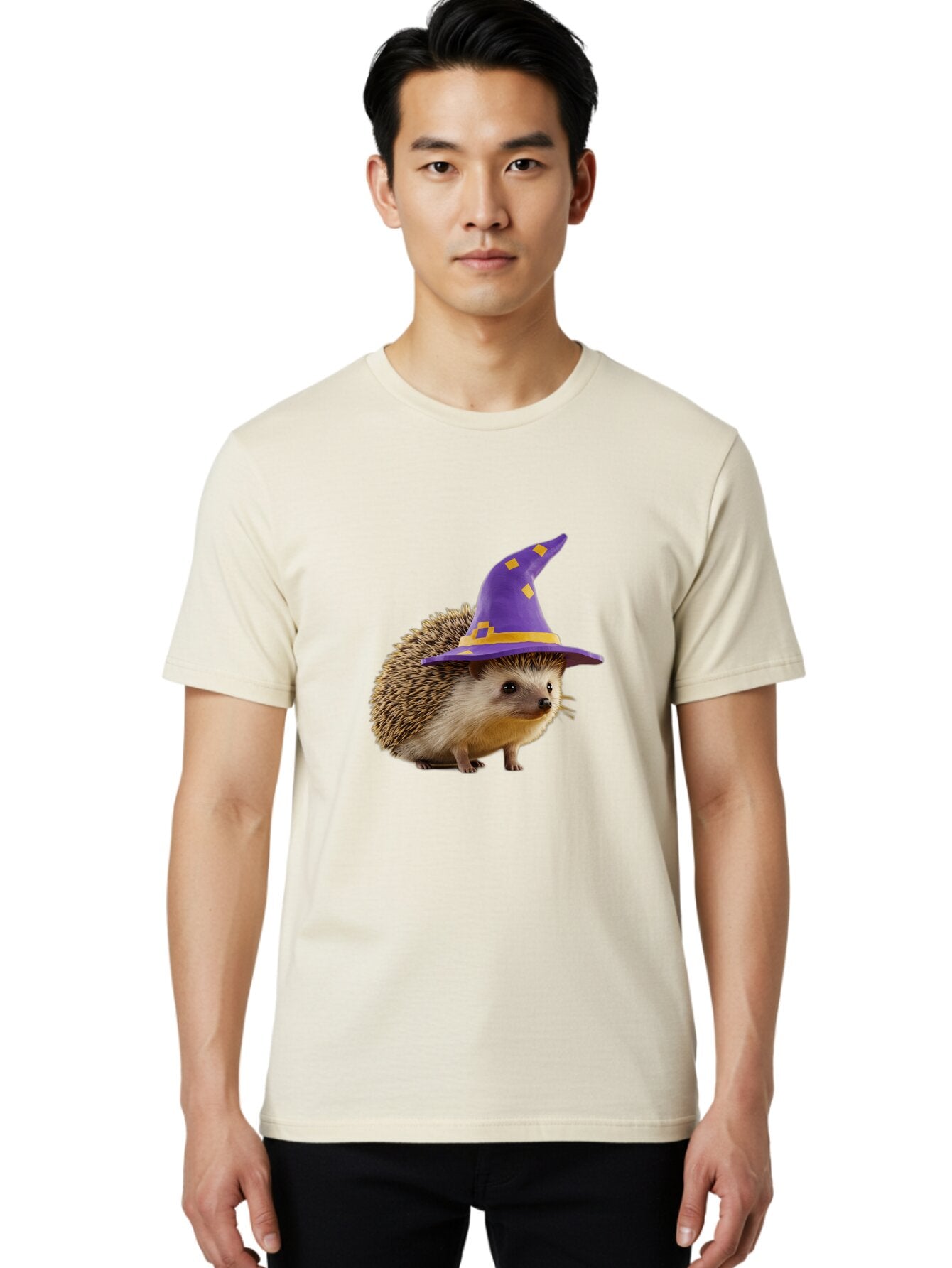Hedgehog-Witch-Hat Men'S Graphic Tee, 100% Cotton, Comfortable Casual Summer Wear, Machine Washable, Vintage Camera, Old Camera, Antique Camera, Black Camera, Classic Photography, Photography Equipment, Nostalgic Device, Film Camera, Baq952 19