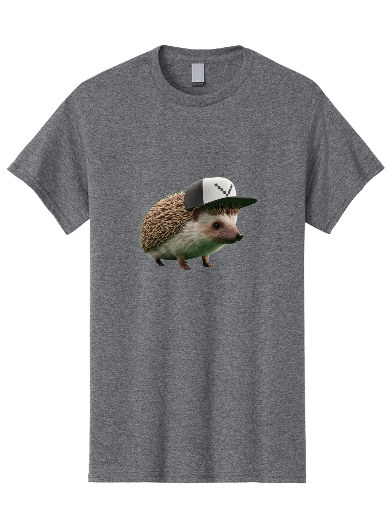 Hedgehog-With-Checkmark-Hat Men'S Graphic Tee, 100% Cotton, Comfortable Casual Summer Wear, Machine Washable, Vintage Camera, Old Camera, Antique Camera, Black Camera, Classic Photography, Photography Equipment, Nostalgic Device, Film Camera, Baq953 3
