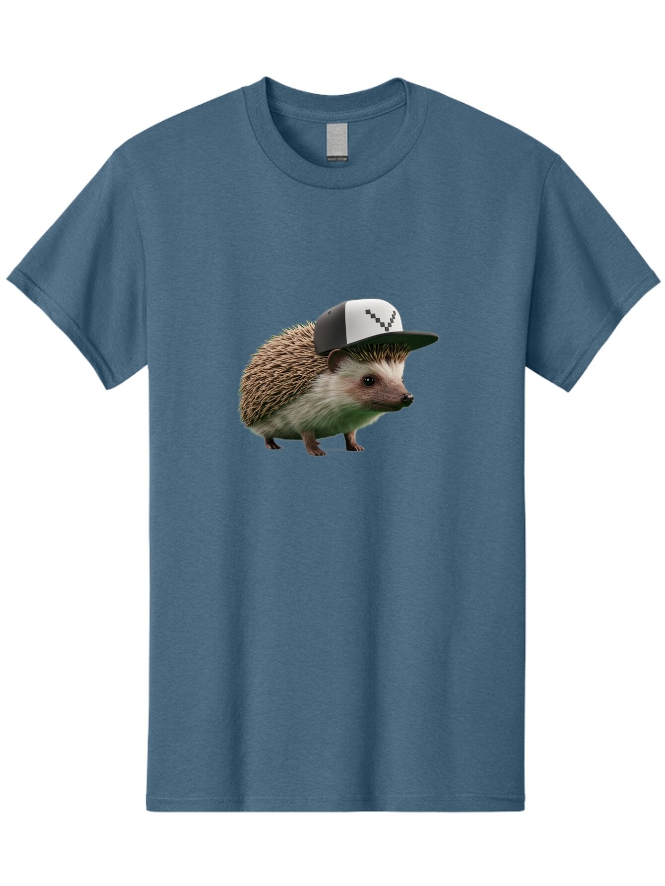 Hedgehog-With-Checkmark-Hat Men'S Graphic Tee, 100% Cotton, Comfortable Casual Summer Wear, Machine Washable, Vintage Camera, Old Camera, Antique Camera, Black Camera, Classic Photography, Photography Equipment, Nostalgic Device, Film Camera, Baq953 13