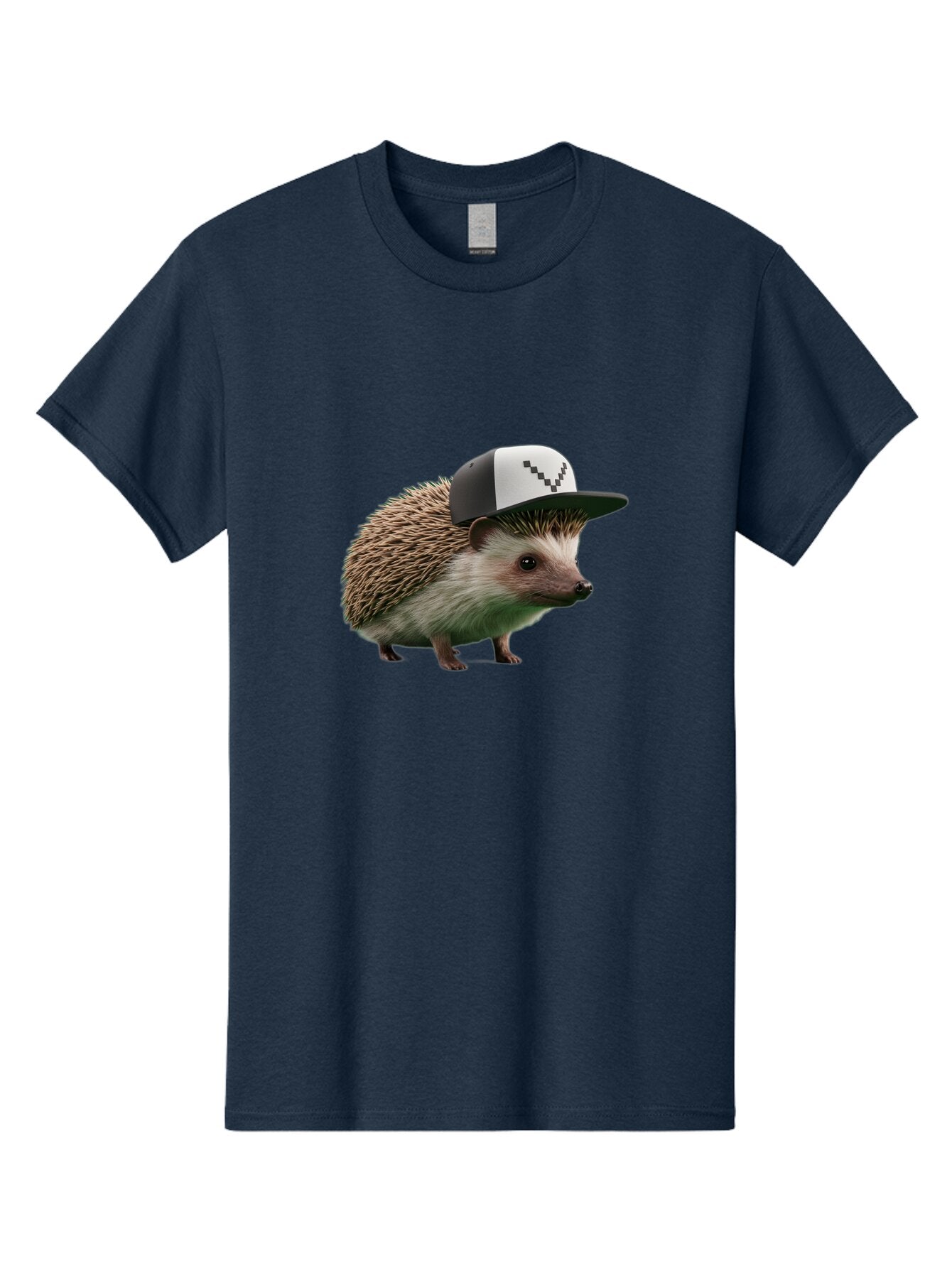 Hedgehog-With-Checkmark-Hat Men'S Graphic Tee, 100% Cotton, Comfortable Casual Summer Wear, Machine Washable, Vintage Camera, Old Camera, Antique Camera, Black Camera, Classic Photography, Photography Equipment, Nostalgic Device, Film Camera, Baq953 4