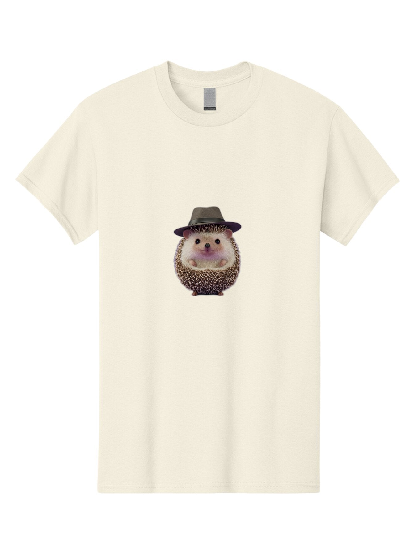 Hedgehog-With-Fedora Men'S Graphic Tee, 100% Cotton, Comfortable Casual Summer Wear, Machine Washable, Vintage Camera, Old Camera, Antique Camera, Black Camera, Classic Photography, Photography Equipment, Nostalgic Device, Film Camera, Baq954 3