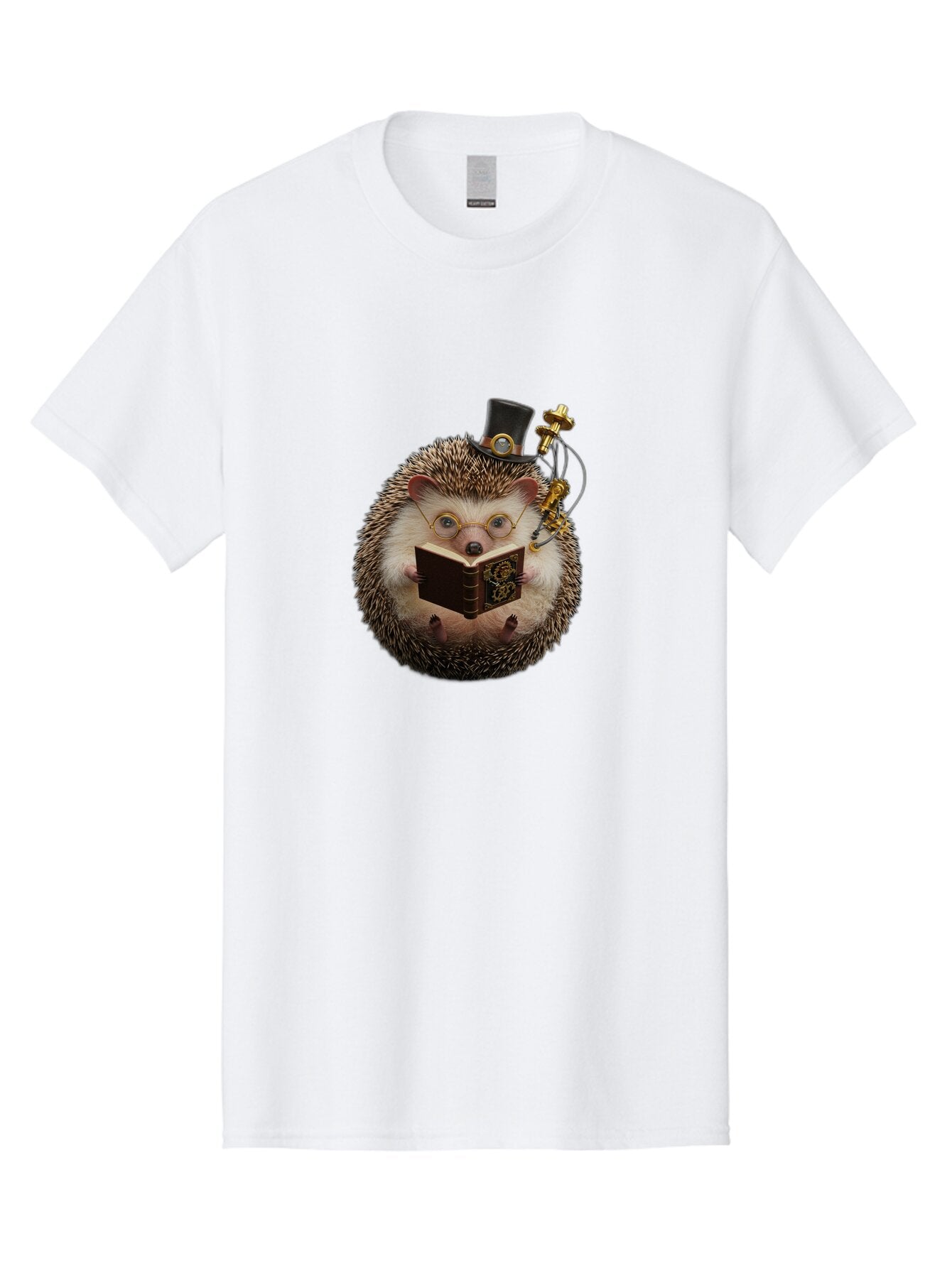 Hedgehog-With-Top-Hat Men'S Graphic Tee, 100% Cotton, Comfortable Casual Summer Wear, Machine Washable, Vintage Camera, Old Camera, Antique Camera, Black Camera, Classic Photography, Photography Equipment, Nostalgic Device, Film Camera, Baq956 1