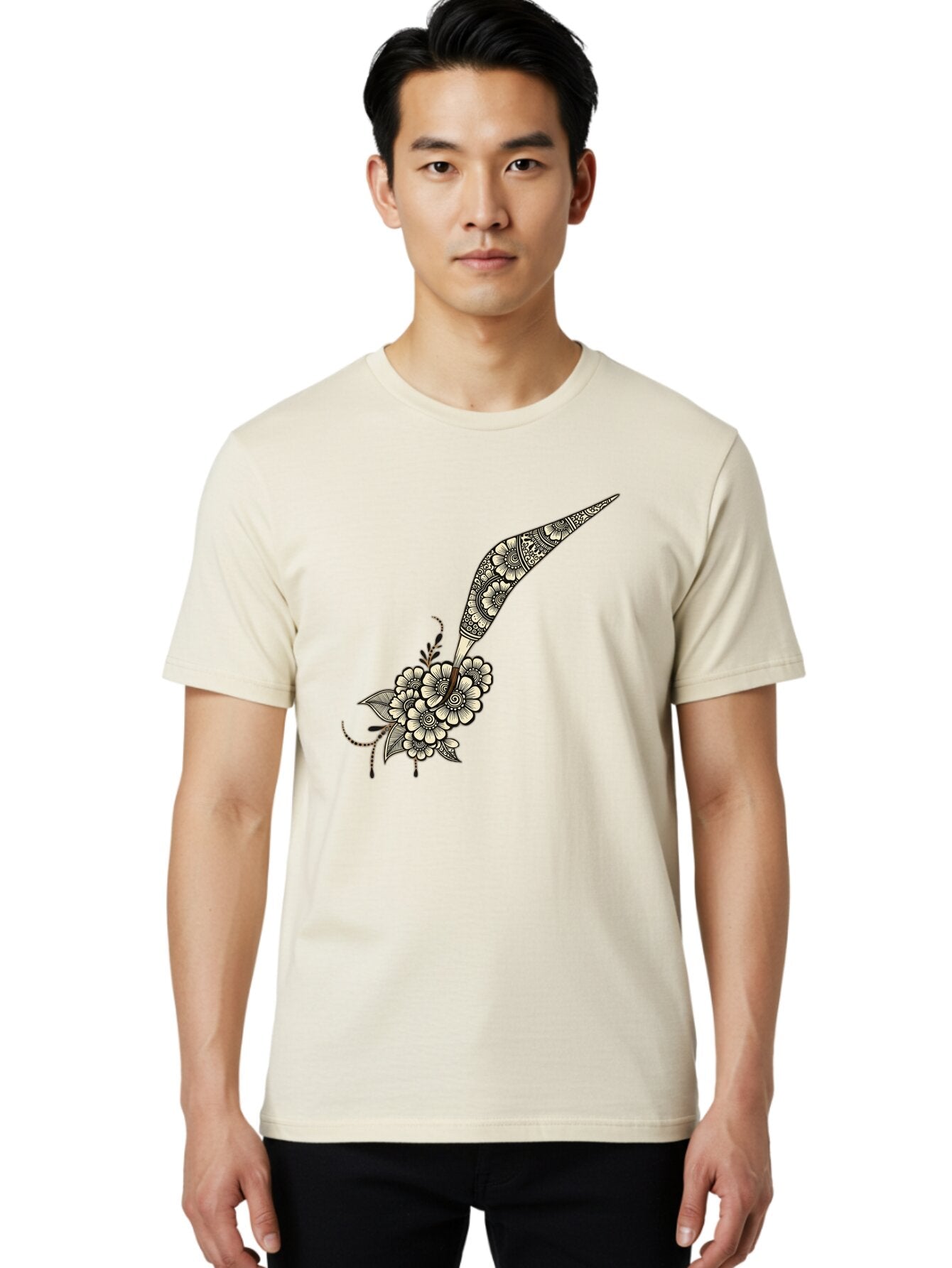 Henna-Design Men'S Graphic Tee, 100% Cotton, Comfortable Casual Summer Wear, Machine Washable, Vintage Camera, Old Camera, Antique Camera, Black Camera, Classic Photography, Photography Equipment, Nostalgic Device, Film Camera, Camera Art Baq957 27
