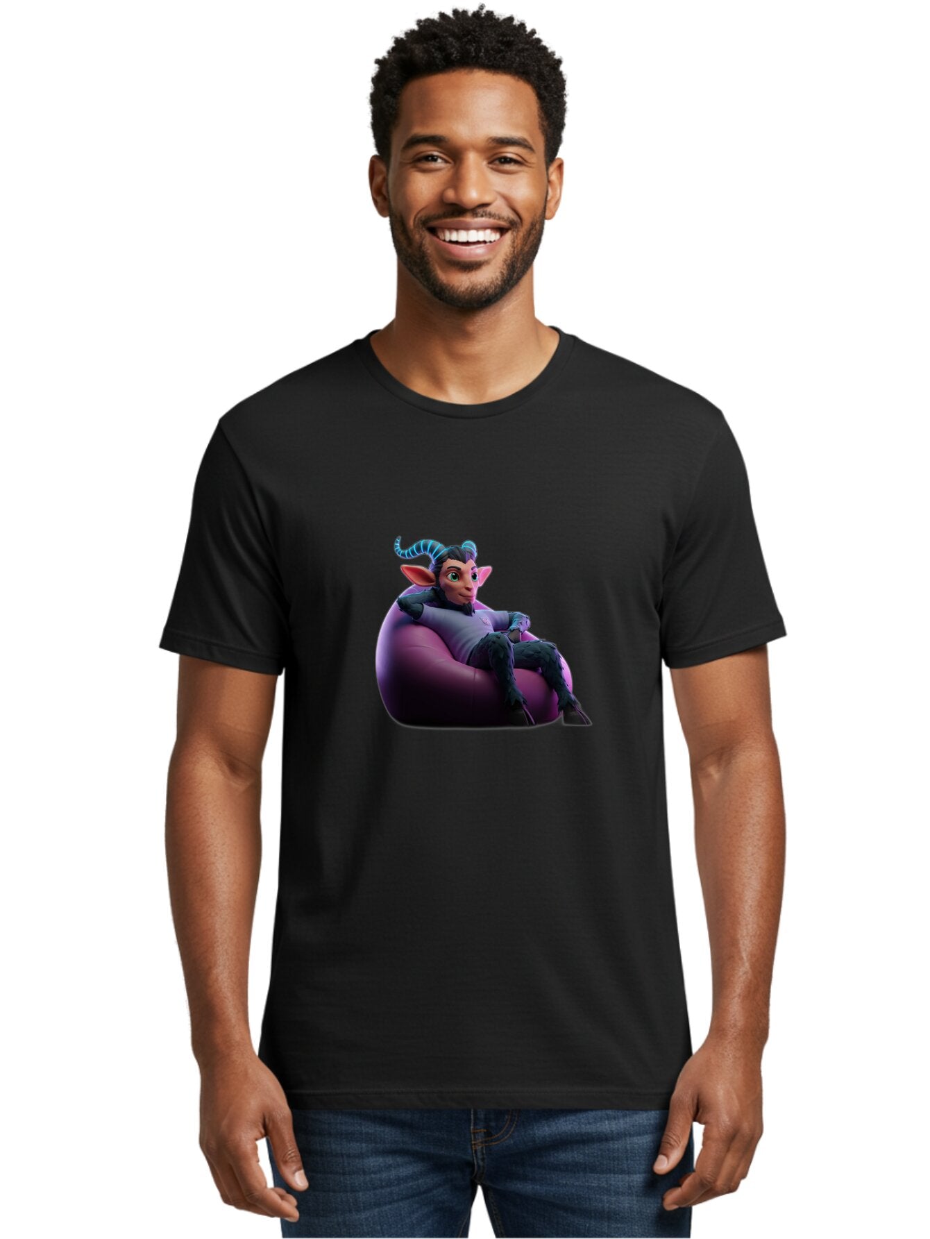 Horned-Creature-Relaxing Men'S Graphic Tee, 100% Cotton, Comfortable Casual Summer Wear, Machine Washable, Vintage Camera, Old Camera, Antique Camera, Black Camera, Classic Photography, Photography Equipment, Nostalgic Device, Film Camera, Baq959 18