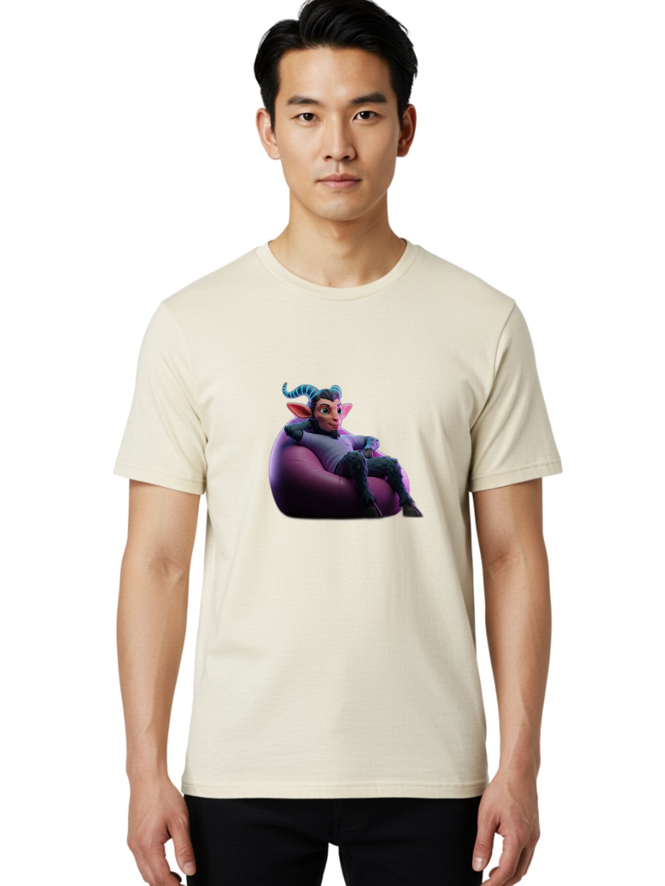 Horned-Creature-Relaxing Men'S Graphic Tee, 100% Cotton, Comfortable Casual Summer Wear, Machine Washable, Vintage Camera, Old Camera, Antique Camera, Black Camera, Classic Photography, Photography Equipment, Nostalgic Device, Film Camera, Baq959 22