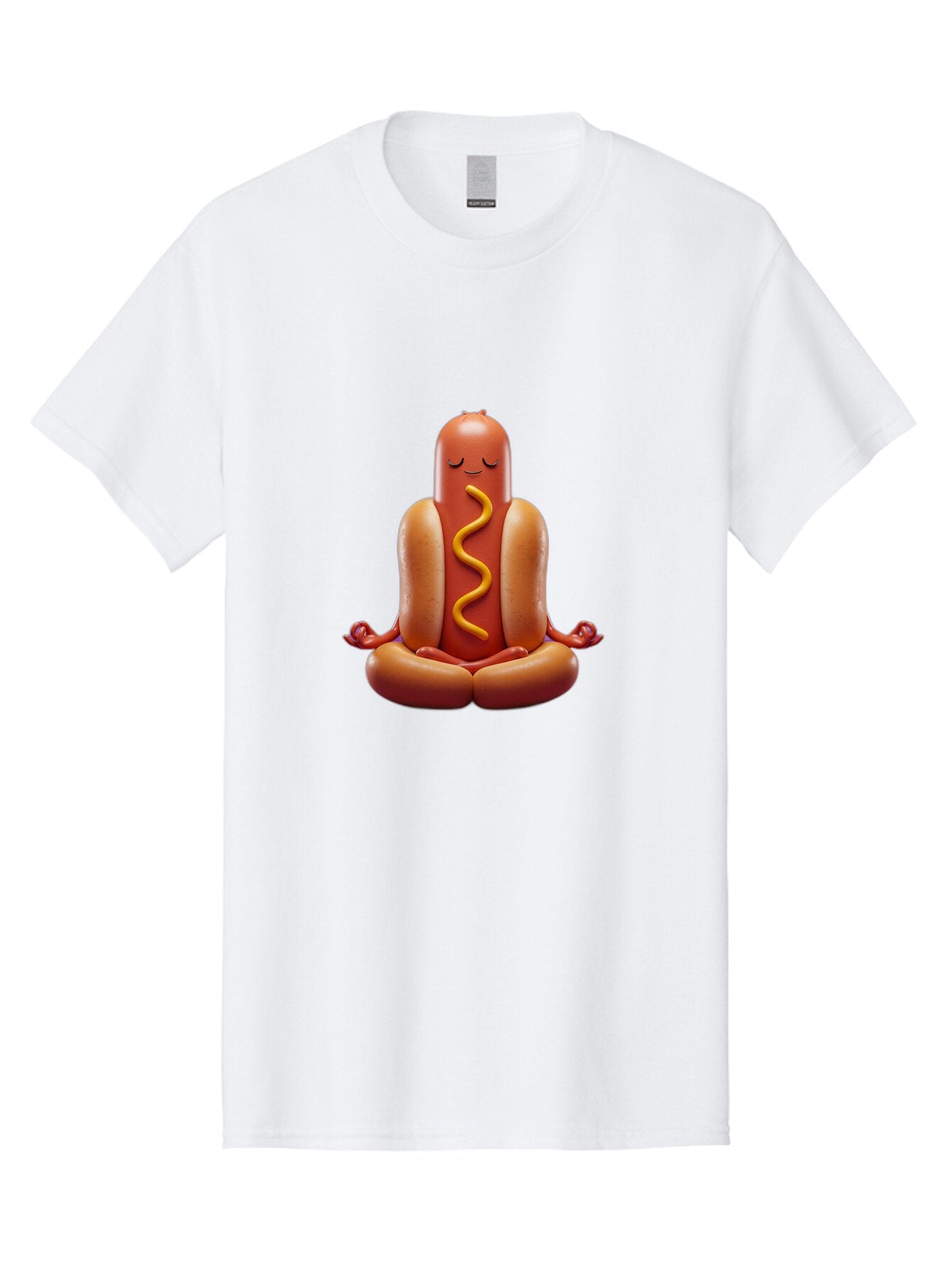 Hot-Dog-In-Lotus-Position Men'S Graphic Tee, 100% Cotton, Comfortable Casual Summer Wear, Machine Washable, Vintage Camera, Old Camera, Antique Camera, Black Camera, Classic Photography, Photography Equipment, Nostalgic Device, Film Camera, Baq961 7