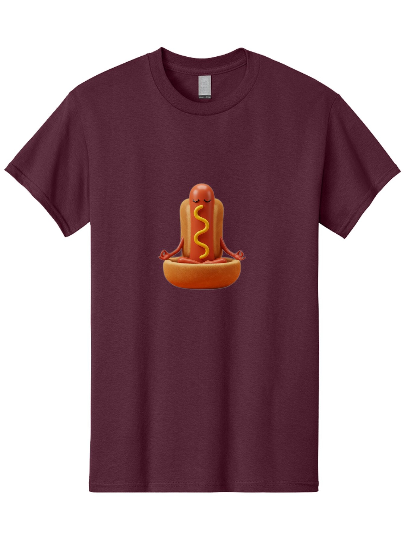 Hot-Dog-Meditating-1 Men'S Graphic Tee, 100% Cotton, Comfortable Casual Summer Wear, Machine Washable, Vintage Camera, Old Camera, Antique Camera, Black Camera, Classic Photography, Photography Equipment, Nostalgic Device, Film Camera, Baq963 6