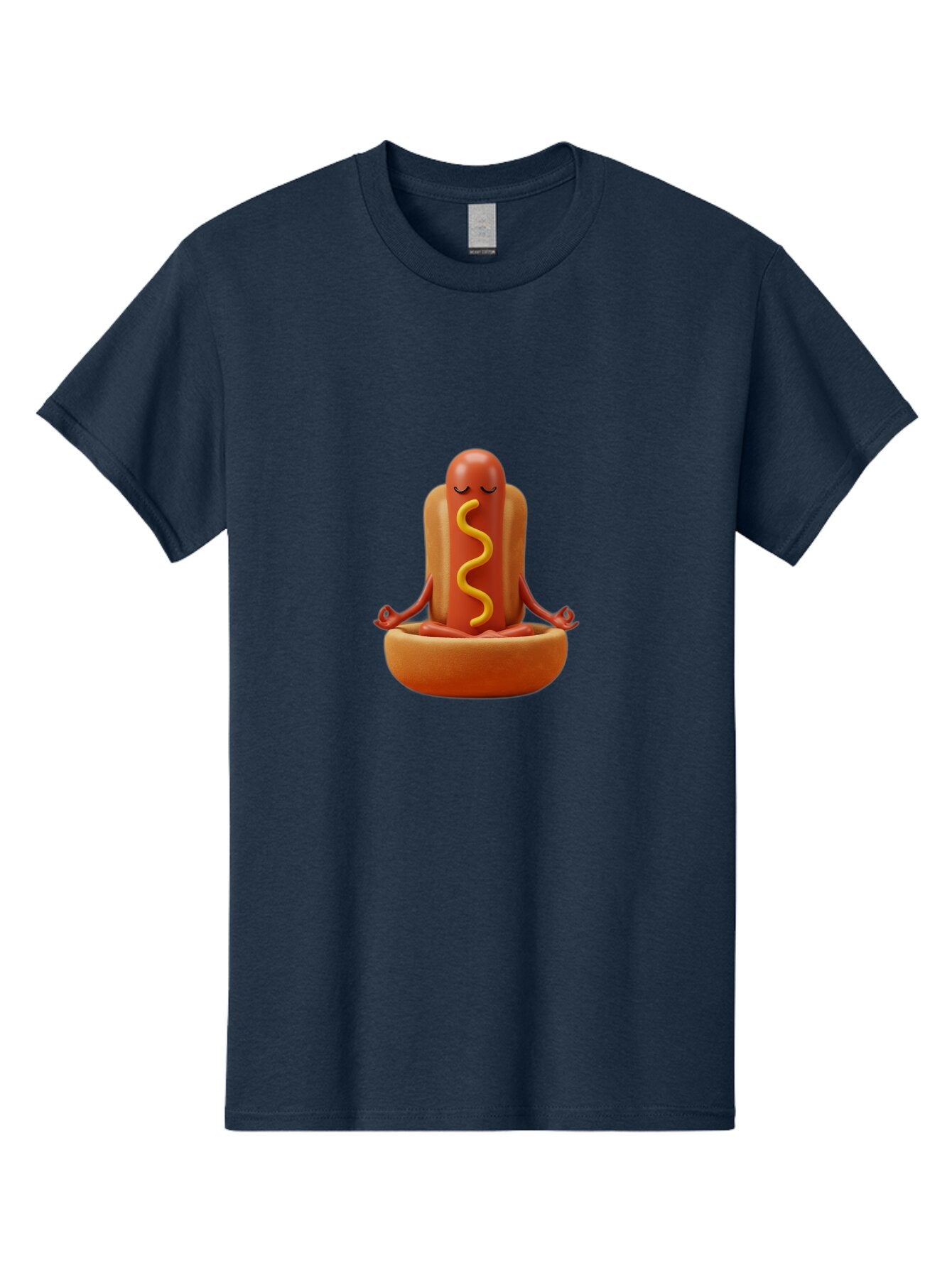 Hot-Dog-Meditating-1 Men'S Graphic Tee, 100% Cotton, Comfortable Casual Summer Wear, Machine Washable, Vintage Camera, Old Camera, Antique Camera, Black Camera, Classic Photography, Photography Equipment, Nostalgic Device, Film Camera, Baq963 14