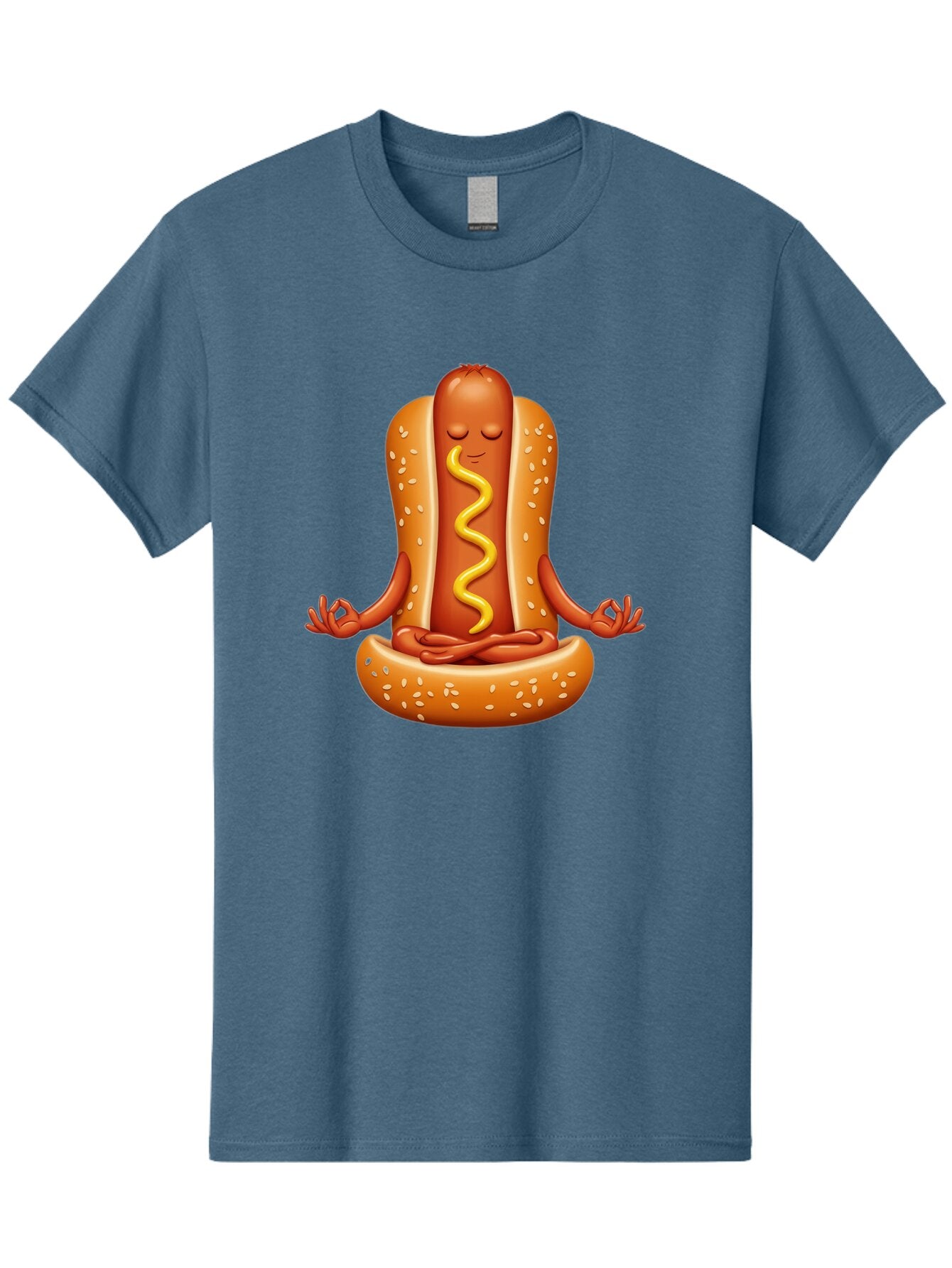 Hot-Dog-Meditating Men'S Graphic Tee, 100% Cotton, Comfortable Casual Summer Wear, Machine Washable, Vintage Camera, Old Camera, Antique Camera, Black Camera, Classic Photography, Photography Equipment, Nostalgic Device, Film Camera, Baq964 5