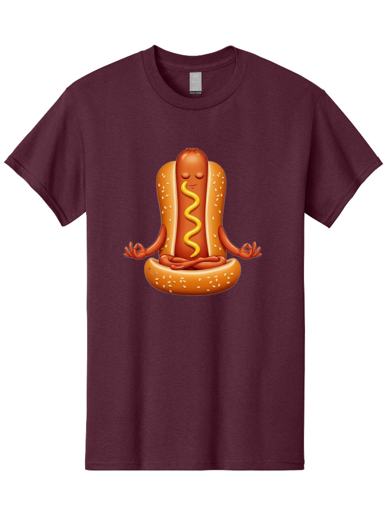 Hot-Dog-Meditating Men'S Graphic Tee, 100% Cotton, Comfortable Casual Summer Wear, Machine Washable, Vintage Camera, Old Camera, Antique Camera, Black Camera, Classic Photography, Photography Equipment, Nostalgic Device, Film Camera, Baq964 12