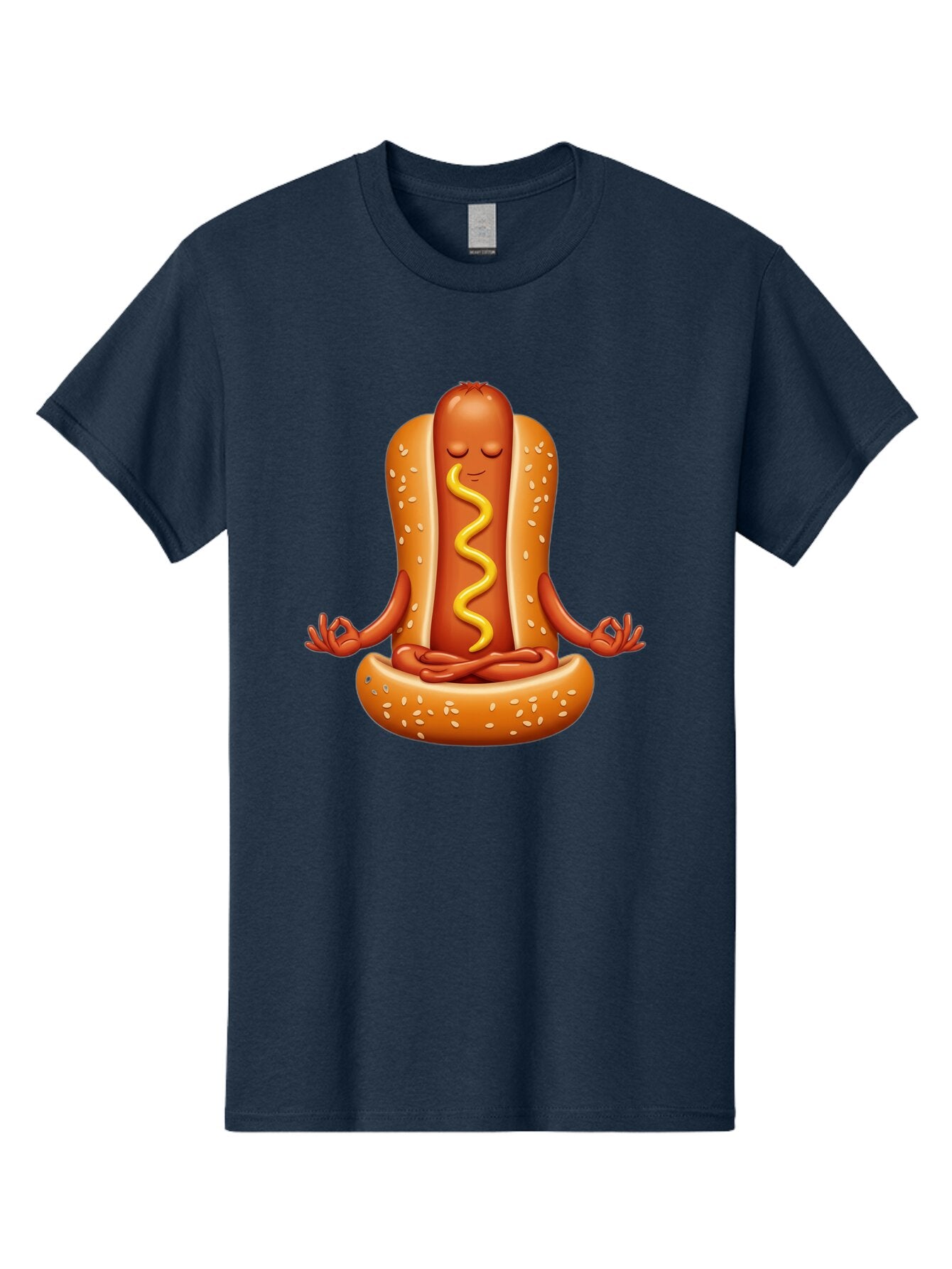 Hot-Dog-Meditating Men'S Graphic Tee, 100% Cotton, Comfortable Casual Summer Wear, Machine Washable, Vintage Camera, Old Camera, Antique Camera, Black Camera, Classic Photography, Photography Equipment, Nostalgic Device, Film Camera, Baq964 15