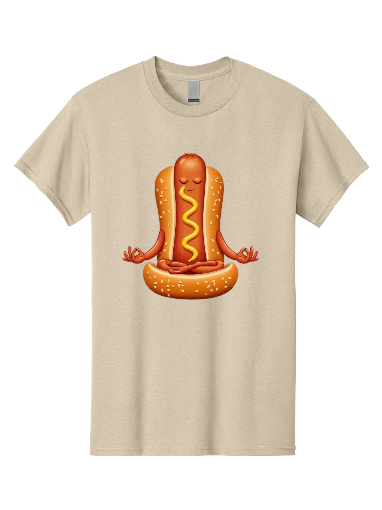 Hot-Dog-Meditating Men'S Graphic Tee, 100% Cotton, Comfortable Casual Summer Wear, Machine Washable, Vintage Camera, Old Camera, Antique Camera, Black Camera, Classic Photography, Photography Equipment, Nostalgic Device, Film Camera, Baq964 3