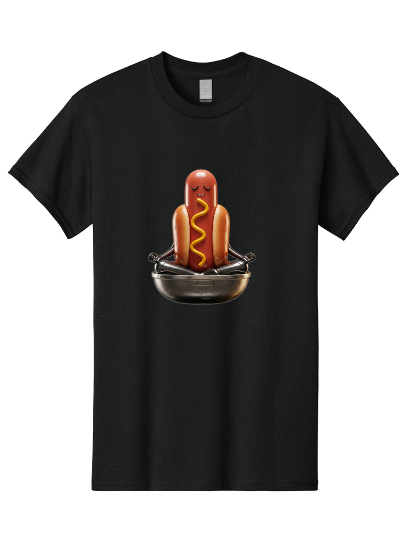Hot-Dog-Yoga-1 Men'S Graphic Tee, 100% Cotton, Comfortable Casual Summer Wear, Machine Washable, Vintage Camera, Old Camera, Antique Camera, Black Camera, Classic Photography, Photography Equipment, Nostalgic Device, Film Camera, Camera Art Baq966 12