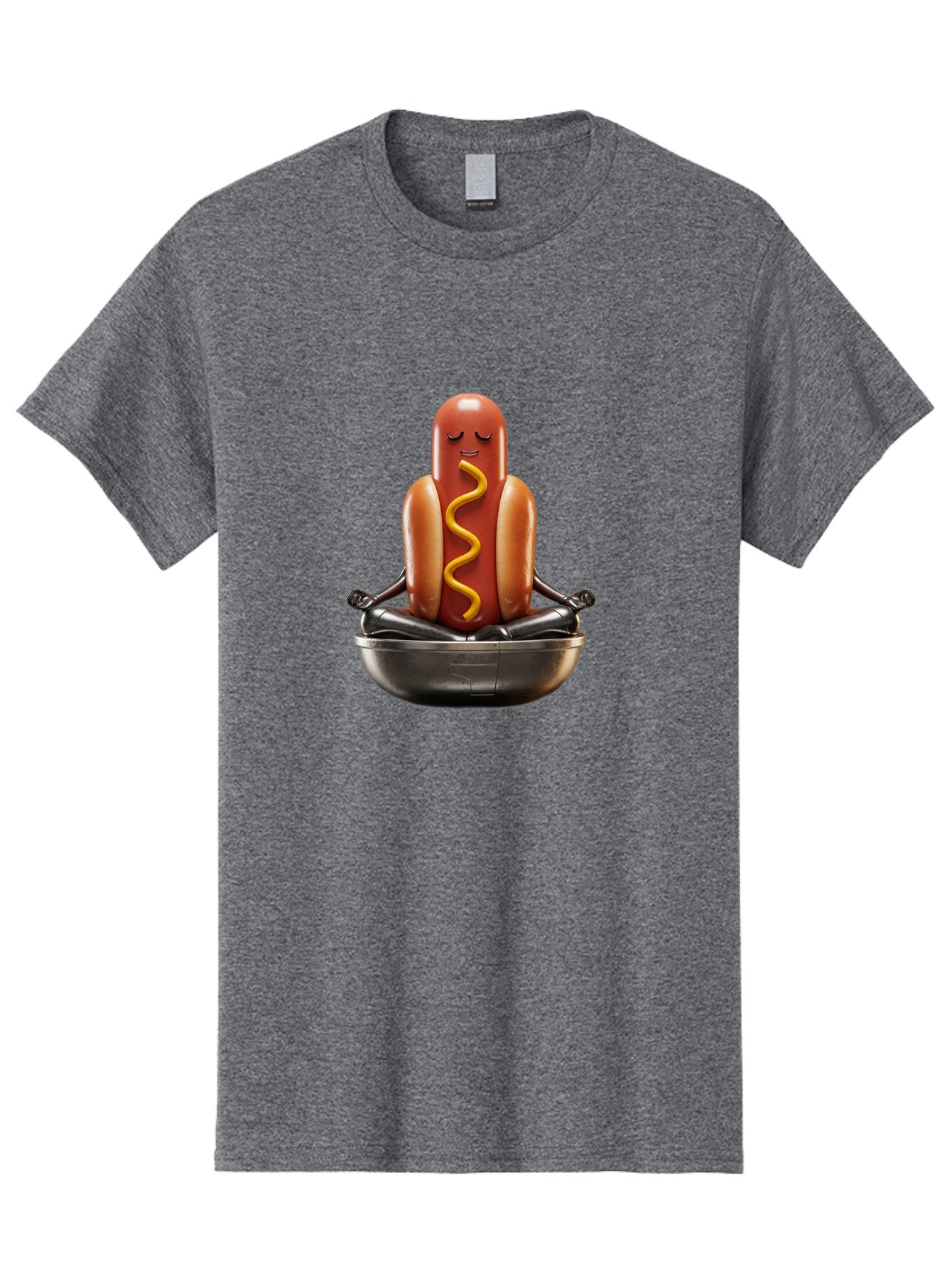 Hot-Dog-Yoga-1 Men'S Graphic Tee, 100% Cotton, Comfortable Casual Summer Wear, Machine Washable, Vintage Camera, Old Camera, Antique Camera, Black Camera, Classic Photography, Photography Equipment, Nostalgic Device, Film Camera, Camera Art Baq966 4