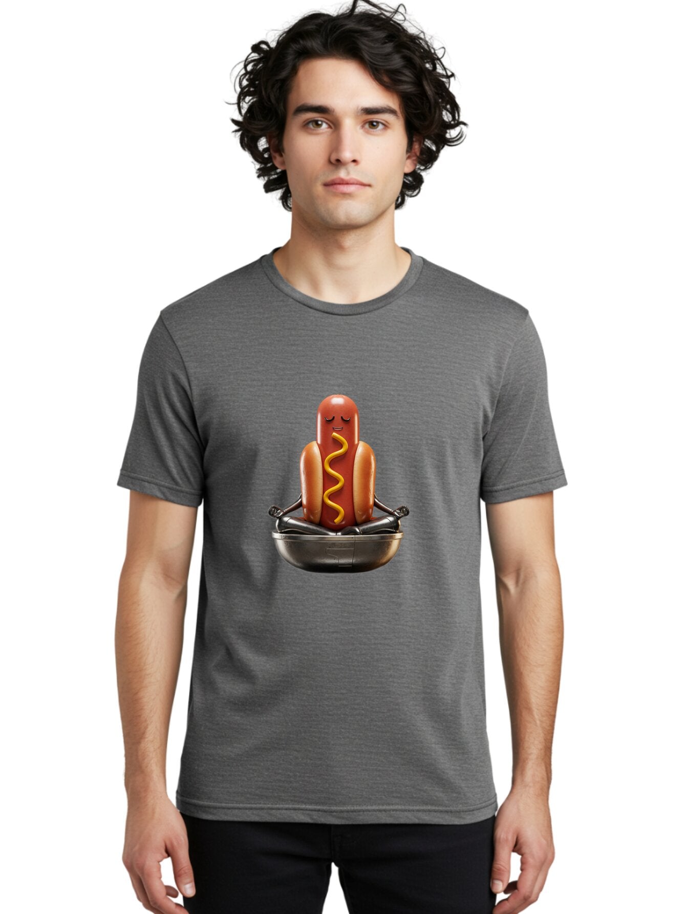 Hot-Dog-Yoga-1 Men'S Graphic Tee, 100% Cotton, Comfortable Casual Summer Wear, Machine Washable, Vintage Camera, Old Camera, Antique Camera, Black Camera, Classic Photography, Photography Equipment, Nostalgic Device, Film Camera, Camera Art Baq966 18