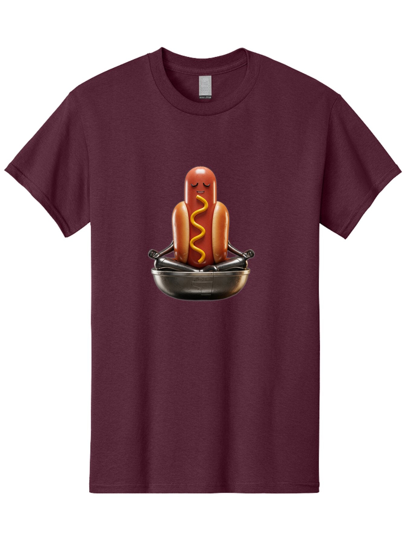 Hot-Dog-Yoga-1 Men'S Graphic Tee, 100% Cotton, Comfortable Casual Summer Wear, Machine Washable, Vintage Camera, Old Camera, Antique Camera, Black Camera, Classic Photography, Photography Equipment, Nostalgic Device, Film Camera, Camera Art Baq966 3