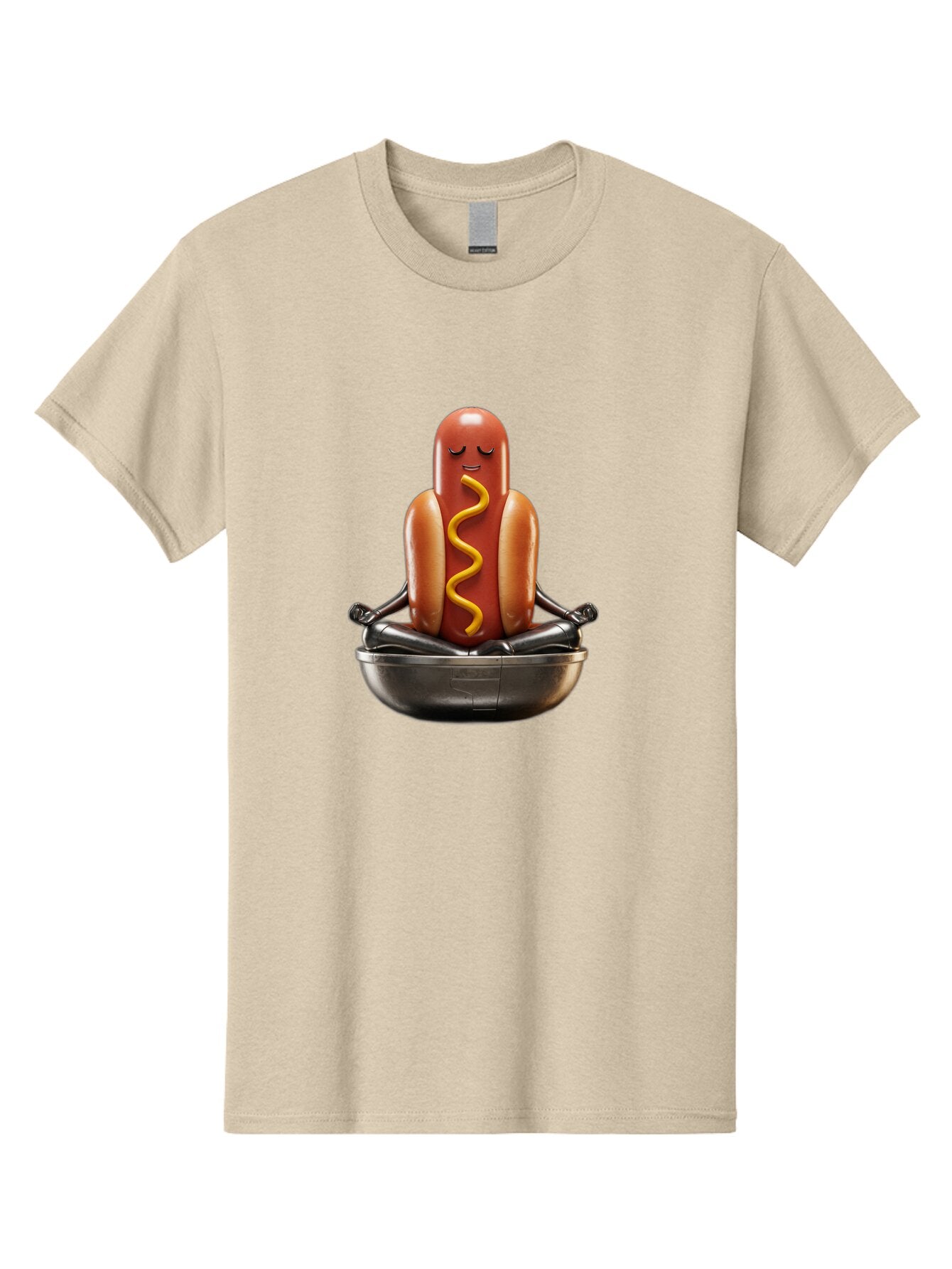 Hot-Dog-Yoga-1 Men'S Graphic Tee, 100% Cotton, Comfortable Casual Summer Wear, Machine Washable, Vintage Camera, Old Camera, Antique Camera, Black Camera, Classic Photography, Photography Equipment, Nostalgic Device, Film Camera, Camera Art Baq966 2