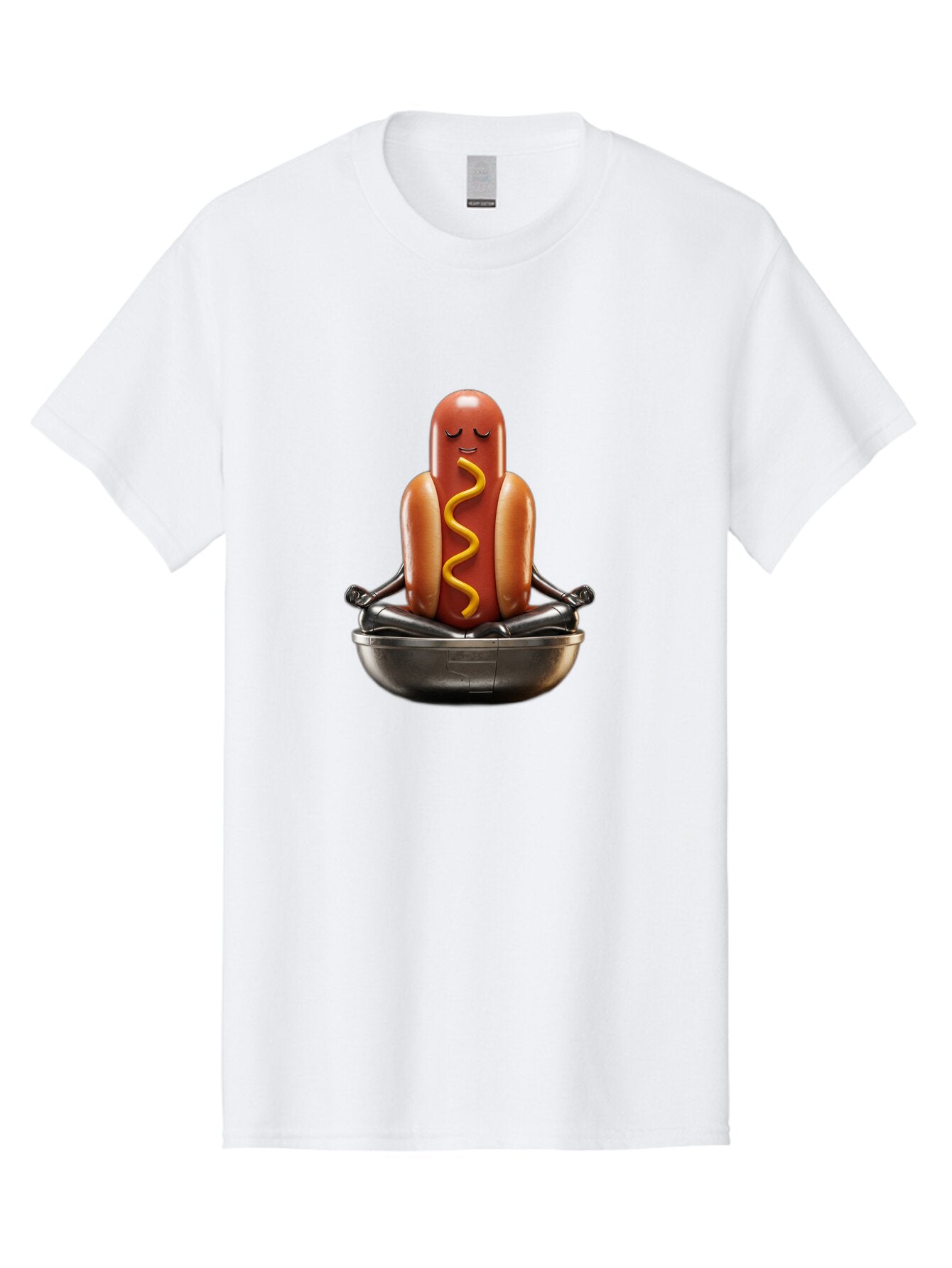 Hot-Dog-Yoga-1 Men'S Graphic Tee, 100% Cotton, Comfortable Casual Summer Wear, Machine Washable, Vintage Camera, Old Camera, Antique Camera, Black Camera, Classic Photography, Photography Equipment, Nostalgic Device, Film Camera, Camera Art Baq966 5