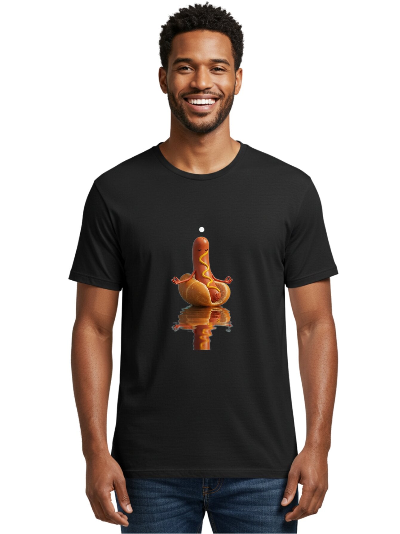 Hot-Dog-Yoga-2 Men'S Graphic Tee, 100% Cotton, Comfortable Casual Summer Wear, Machine Washable, Vintage Camera, Old Camera, Antique Camera, Black Camera, Classic Photography, Photography Equipment, Nostalgic Device, Film Camera, Camera Art Baq967 27