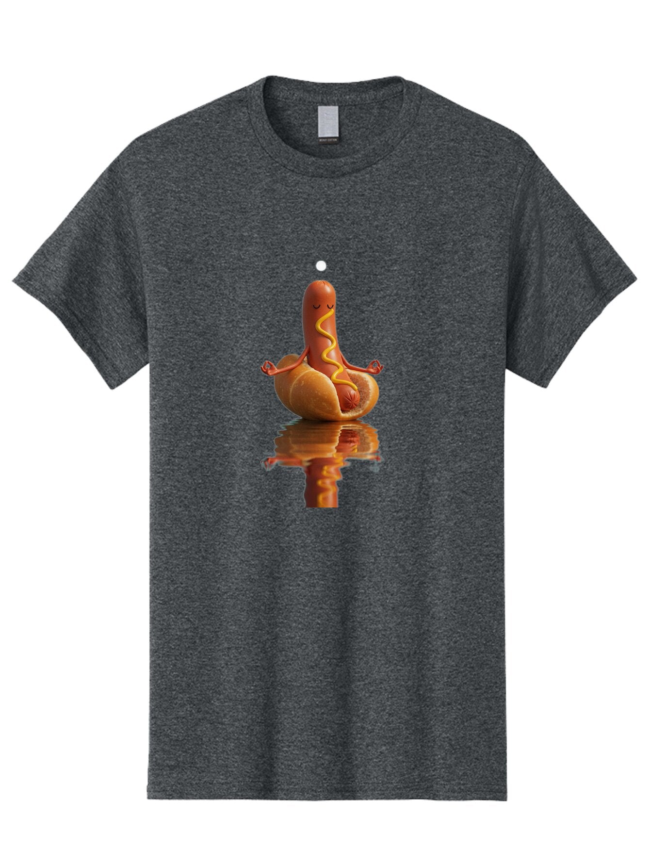 Hot-Dog-Yoga-2 Men'S Graphic Tee, 100% Cotton, Comfortable Casual Summer Wear, Machine Washable, Vintage Camera, Old Camera, Antique Camera, Black Camera, Classic Photography, Photography Equipment, Nostalgic Device, Film Camera, Camera Art Baq967 2