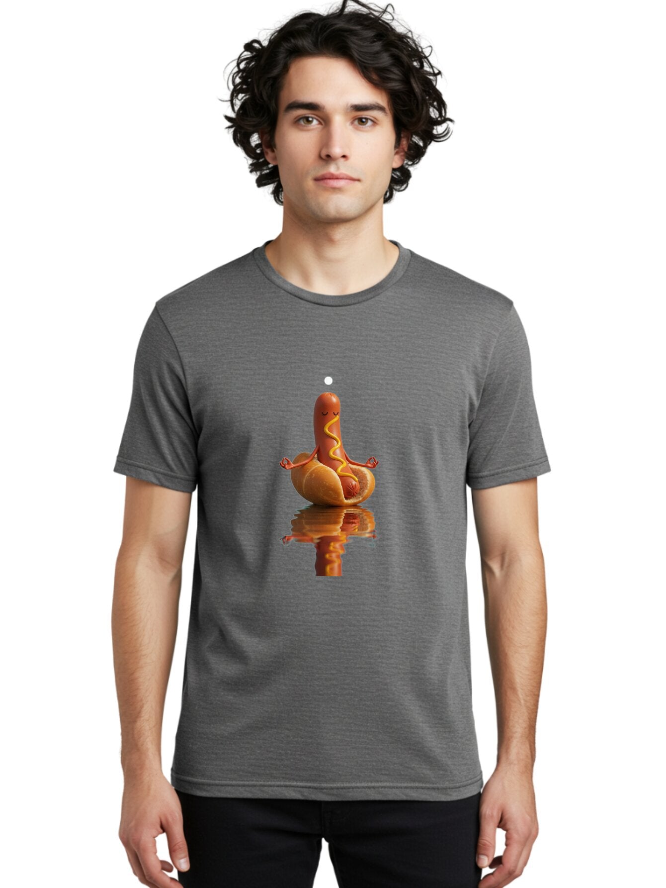 Hot-Dog-Yoga-2 Men'S Graphic Tee, 100% Cotton, Comfortable Casual Summer Wear, Machine Washable, Vintage Camera, Old Camera, Antique Camera, Black Camera, Classic Photography, Photography Equipment, Nostalgic Device, Film Camera, Camera Art Baq967 25