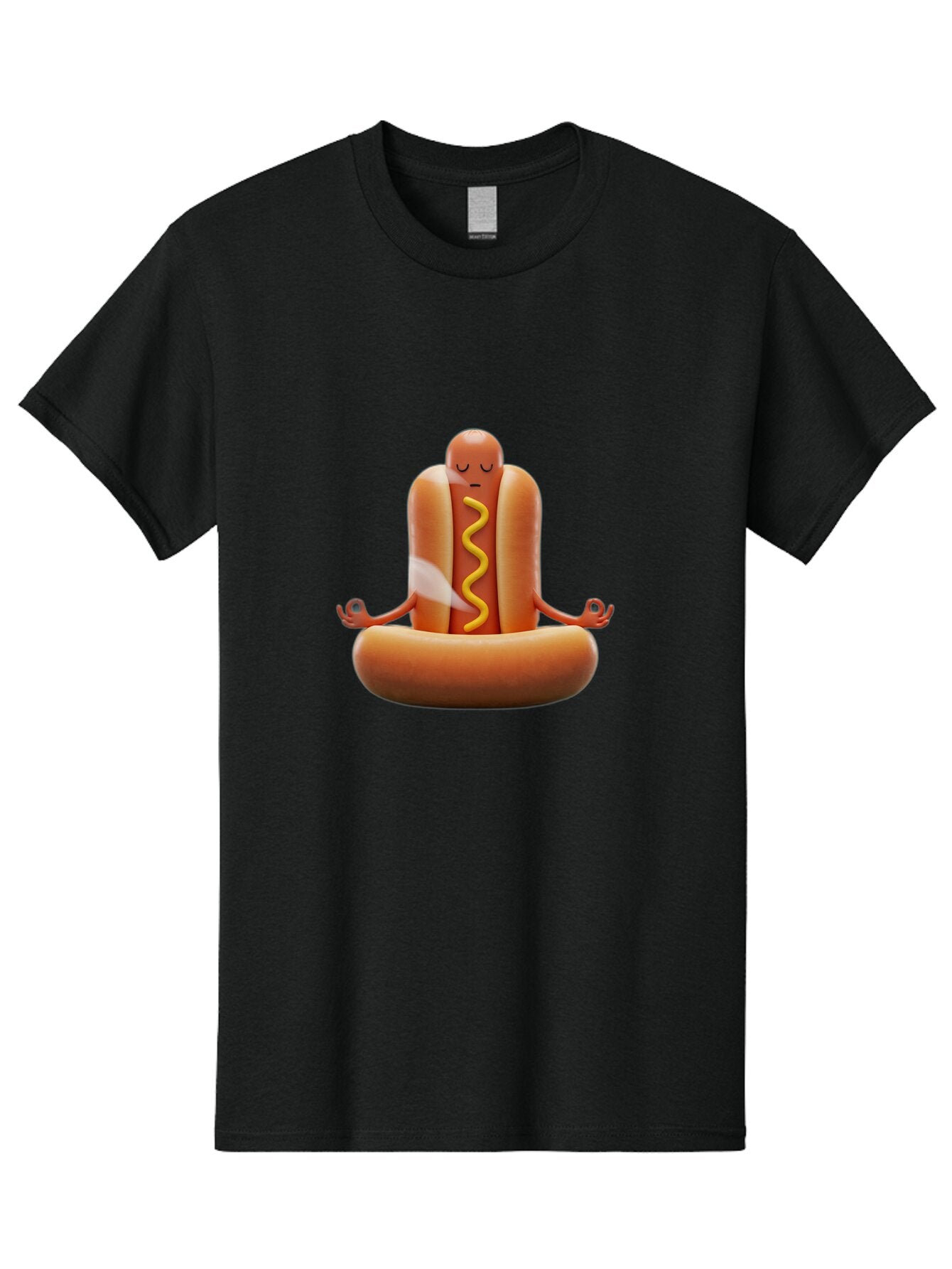 Hot-Dog-Yoga-3 Men'S Graphic Tee, 100% Cotton, Comfortable Casual Summer Wear, Machine Washable, Vintage Camera, Old Camera, Antique Camera, Black Camera, Classic Photography, Photography Equipment, Nostalgic Device, Film Camera, Camera Art Baq968 3