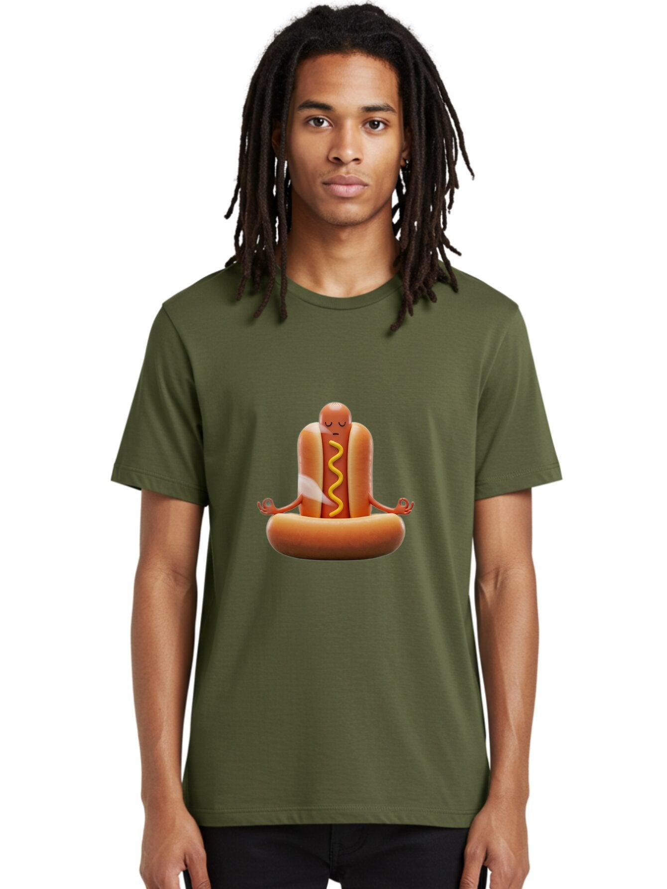 Hot-Dog-Yoga-3 Men'S Graphic Tee, 100% Cotton, Comfortable Casual Summer Wear, Machine Washable, Vintage Camera, Old Camera, Antique Camera, Black Camera, Classic Photography, Photography Equipment, Nostalgic Device, Film Camera, Camera Art Baq968 19