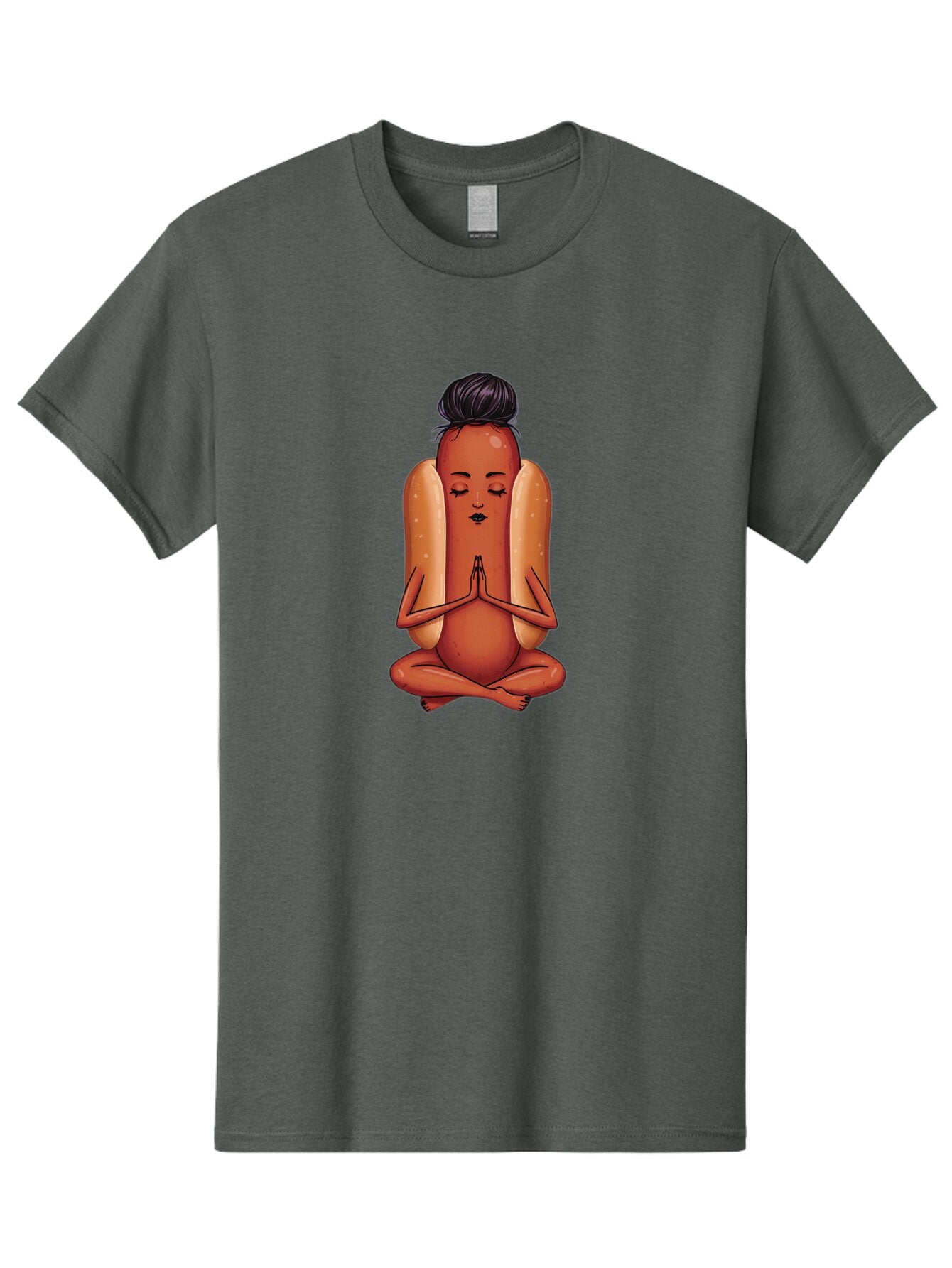 Hot-Dog-Yoga-4 Men'S Graphic Tee, 100% Cotton, Comfortable Casual Summer Wear, Machine Washable, Vintage Camera, Old Camera, Antique Camera, Black Camera, Classic Photography, Photography Equipment, Nostalgic Device, Film Camera, Camera Art Baq969 15